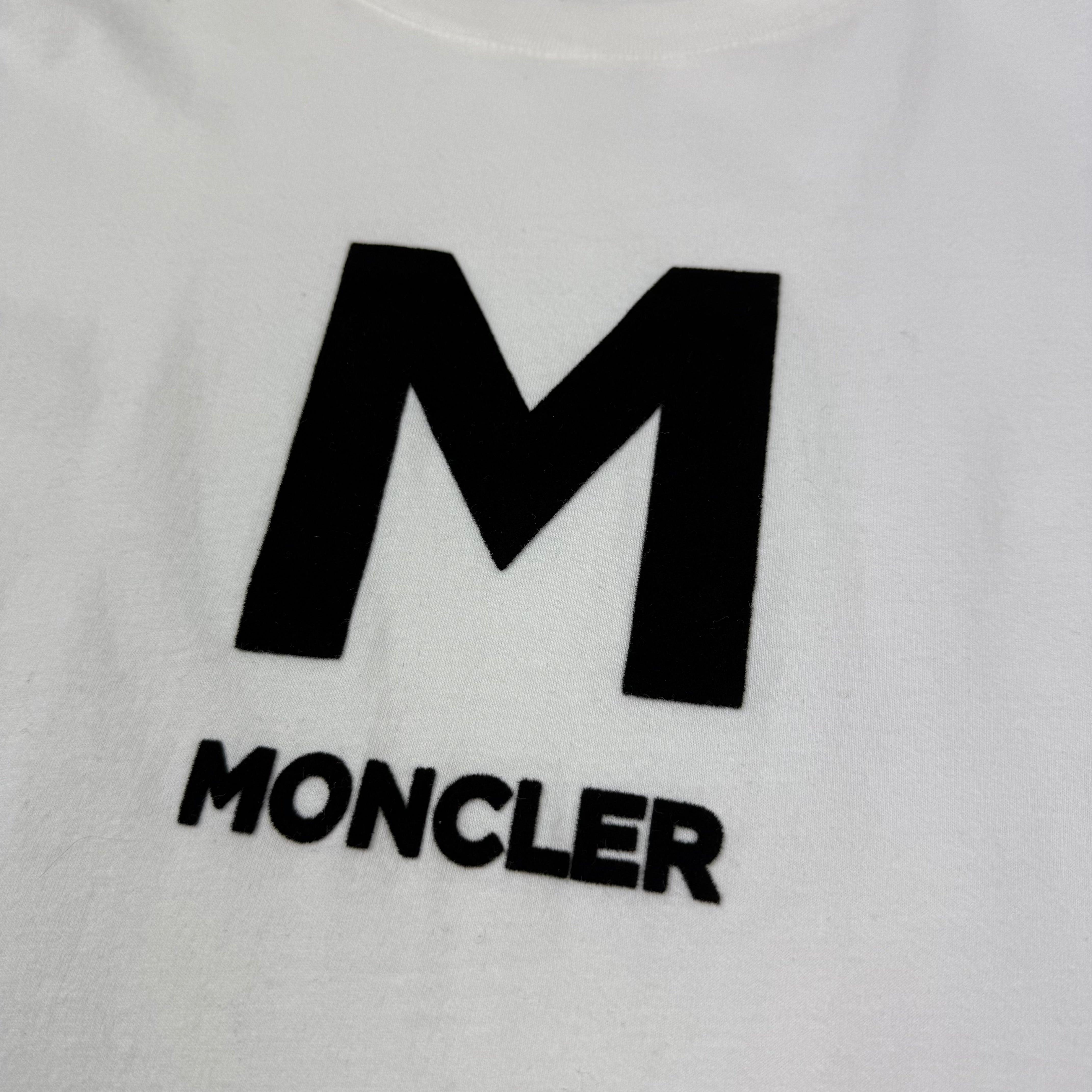 Moncler Printed T-Shirt - White