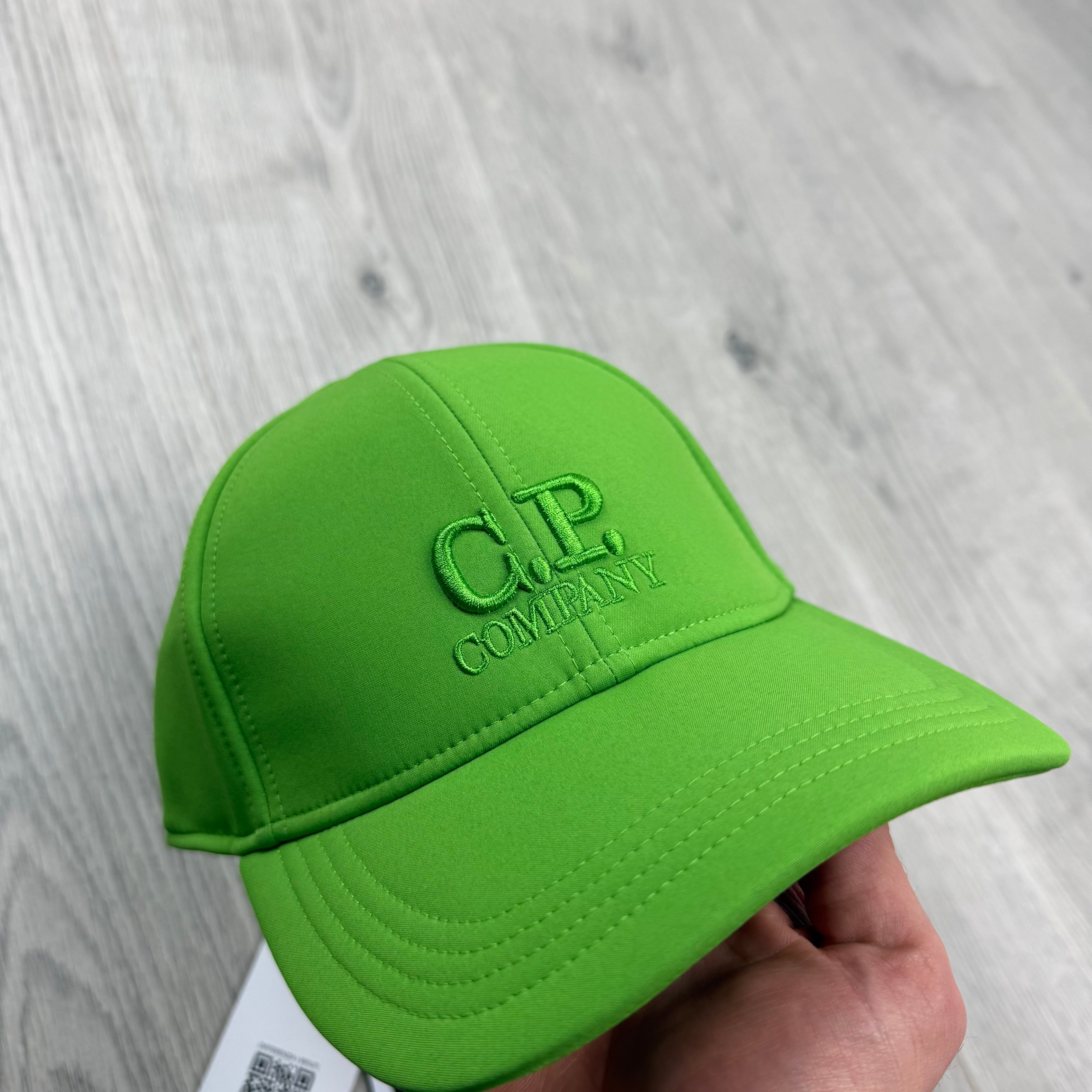 CP Company Junior Baseball Cap - Classic Green