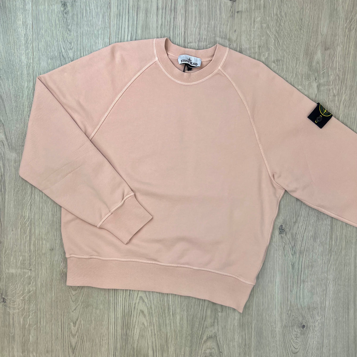 Stone Island Dyed Sweatshirt - Antique Rose