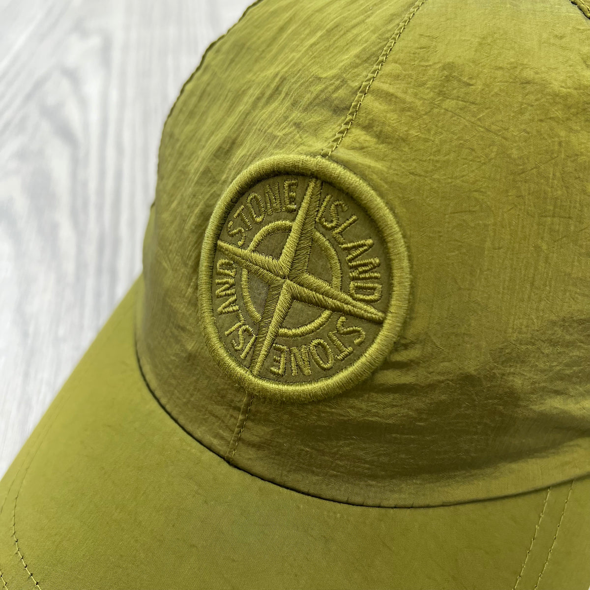 Stone Island Metal Baseball Cap - Cactus