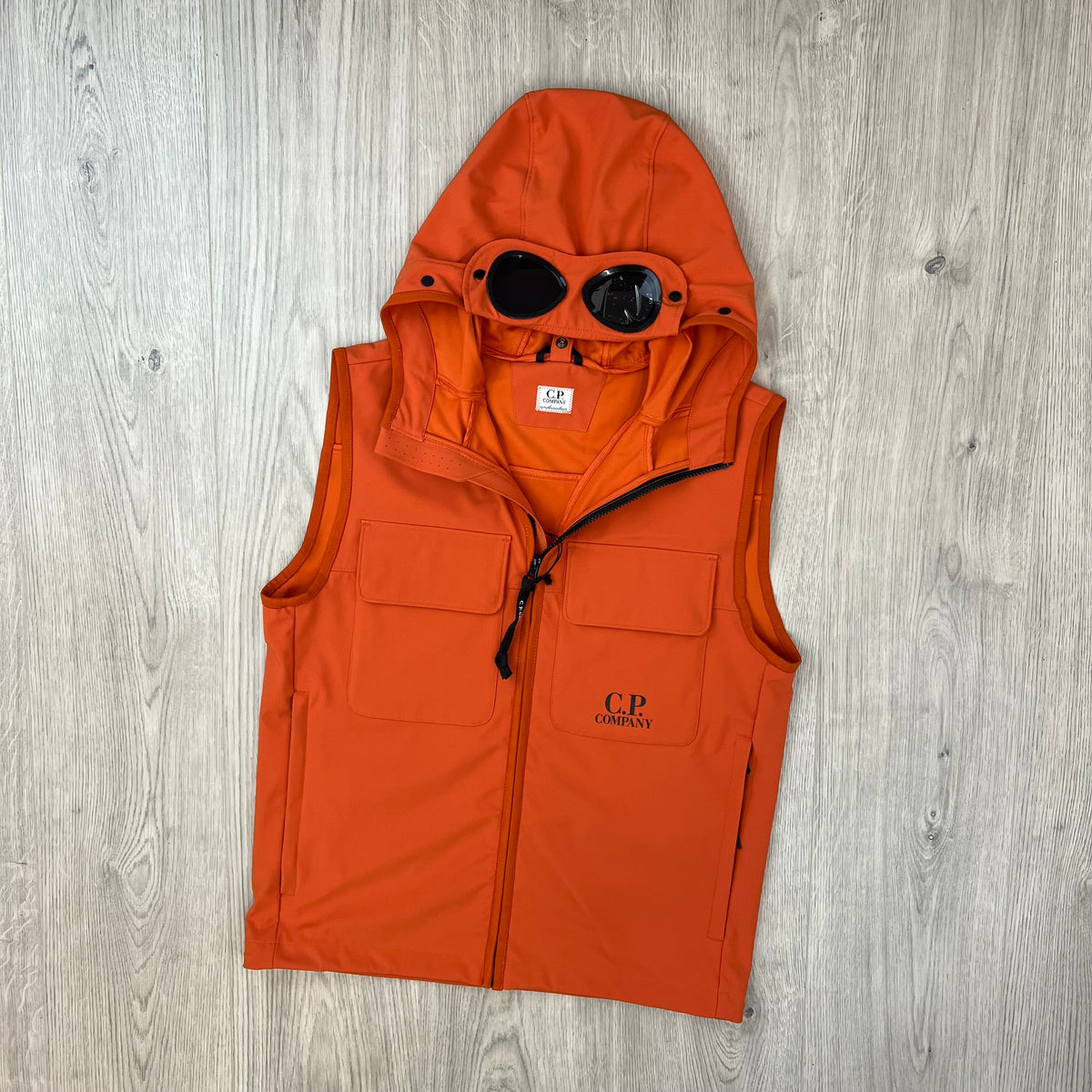 CP Company Junior Shell-R Gilet - Pumpkin