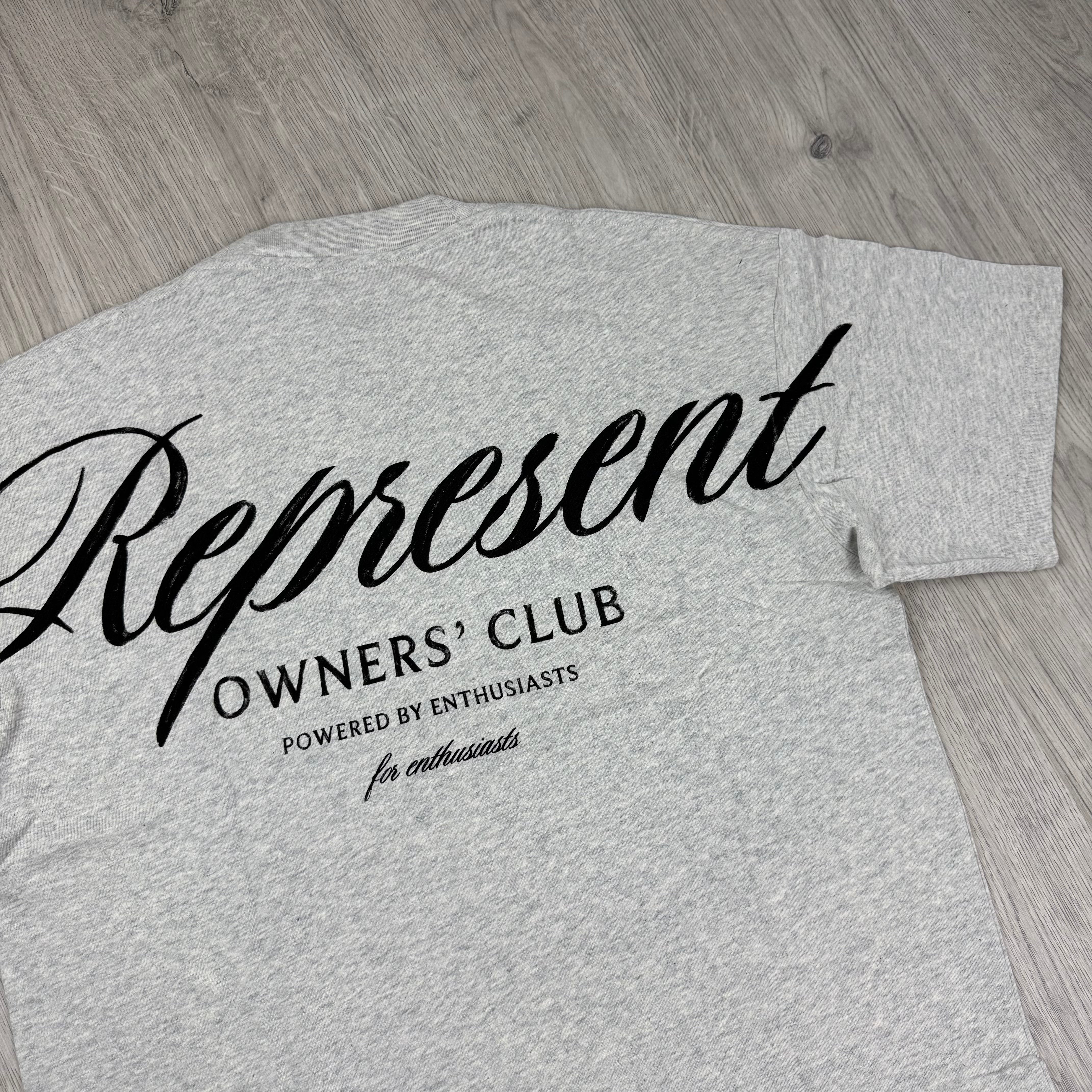 Represent 'Owners Club' T-Shirt - Cream Marl