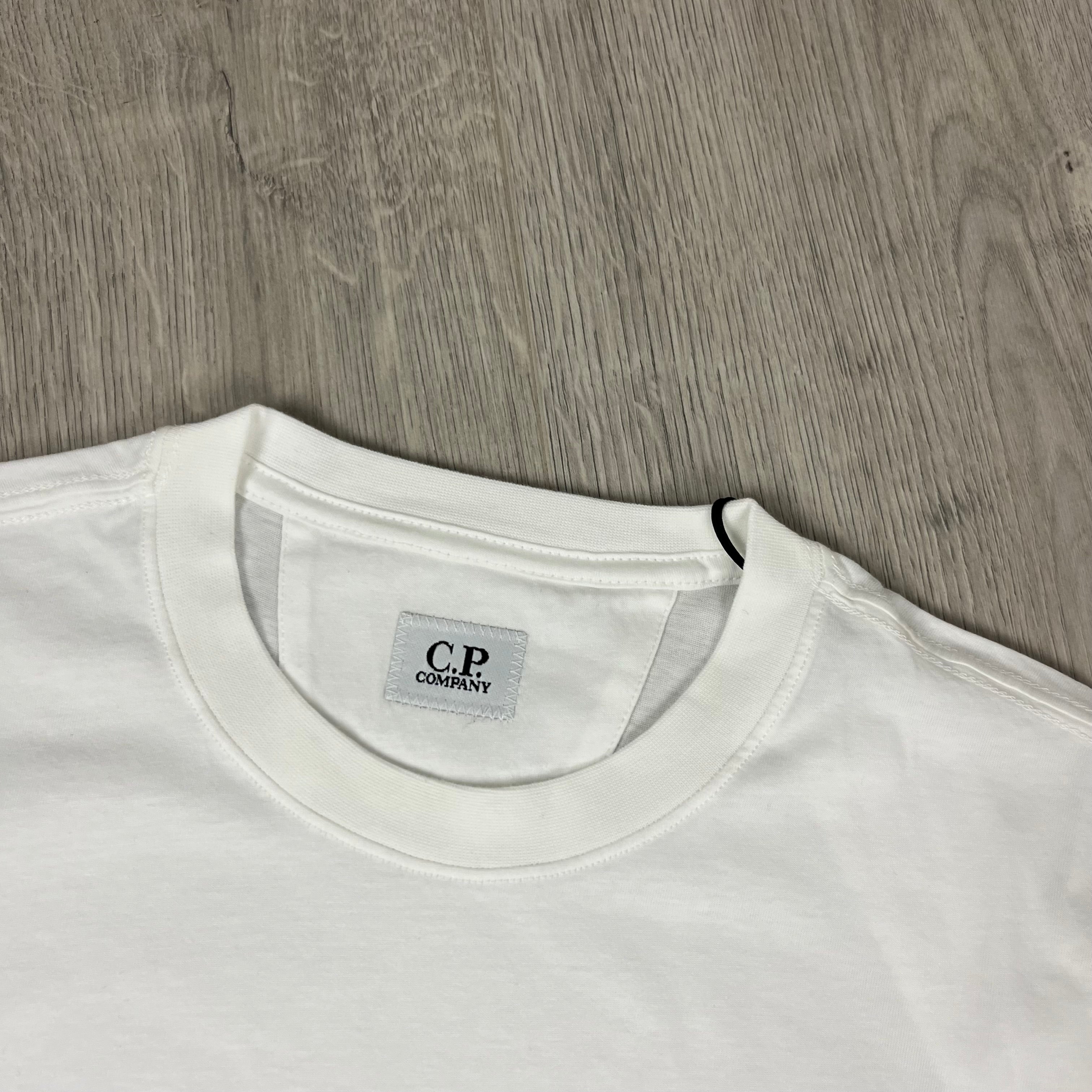 CP Company Stamp T-Shirt - White
