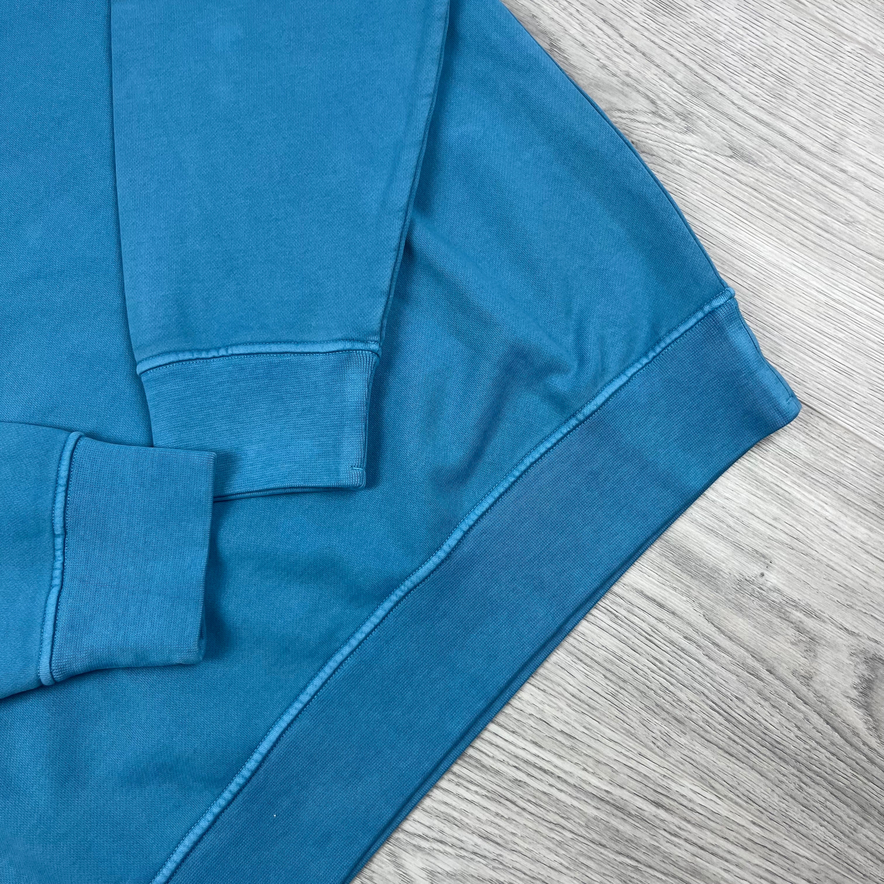 CP Company Patch Sweatshirt - Aegean Blue