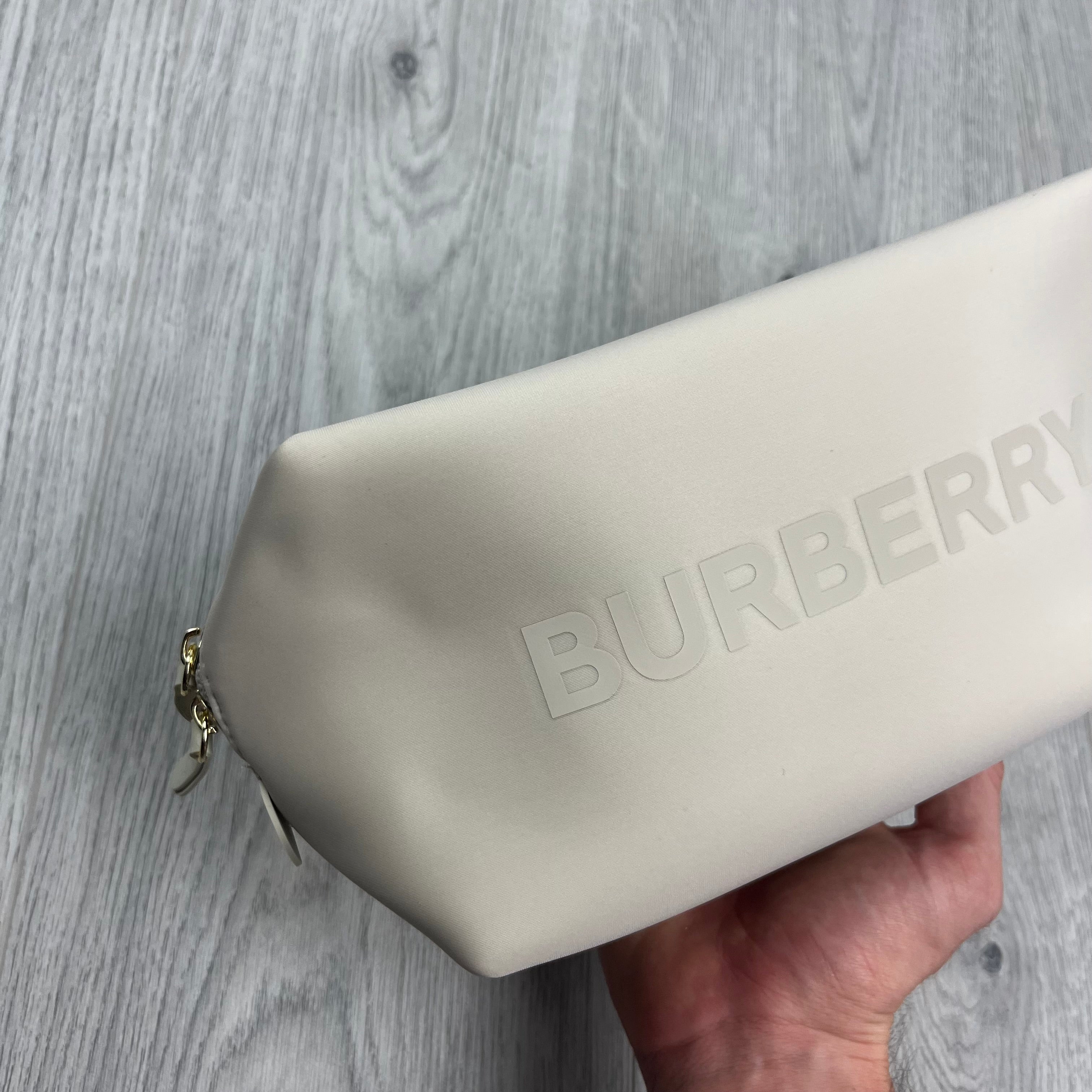 Burberry Wash Bag - Beige