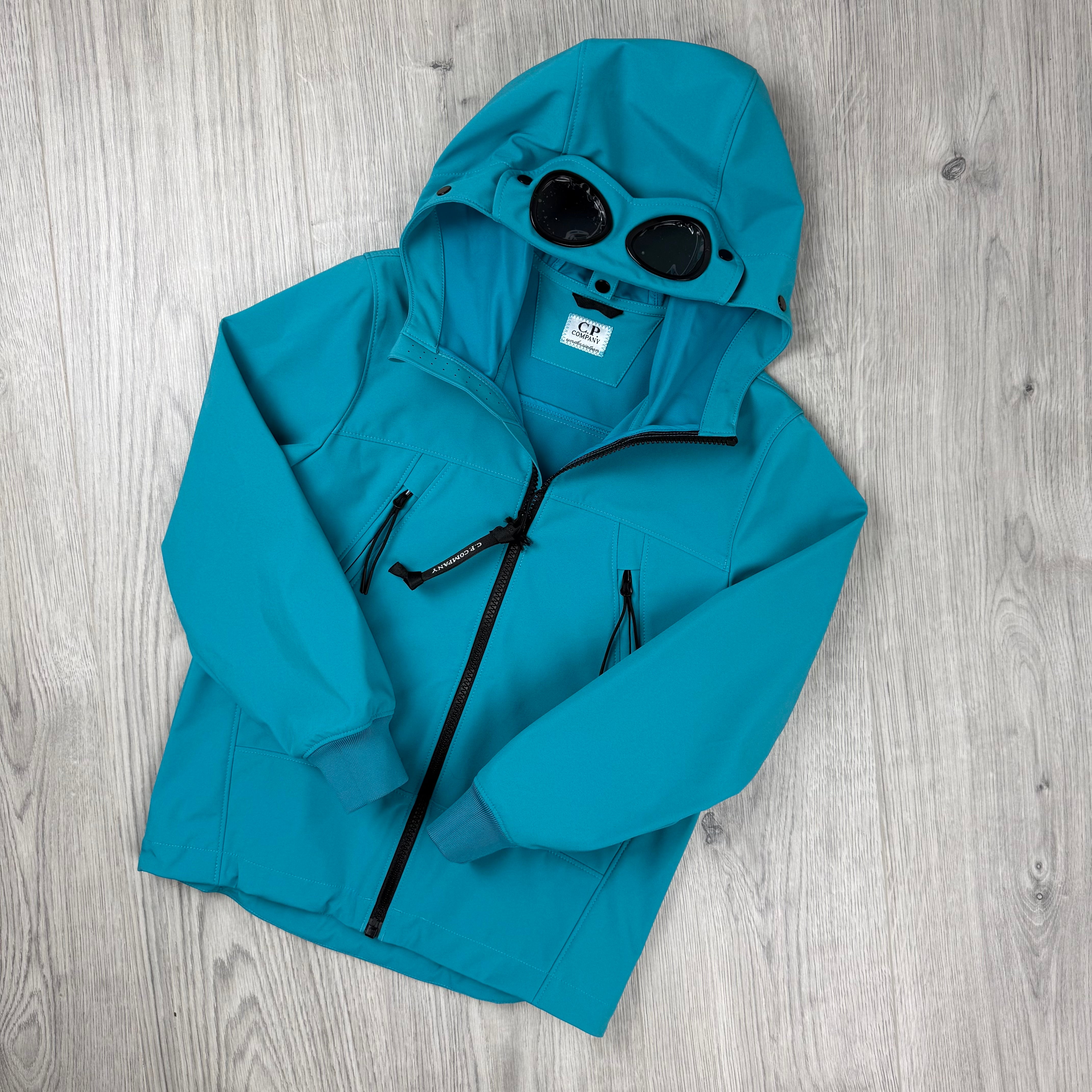 CP Company Junior Shell Jacket - Tile Blue