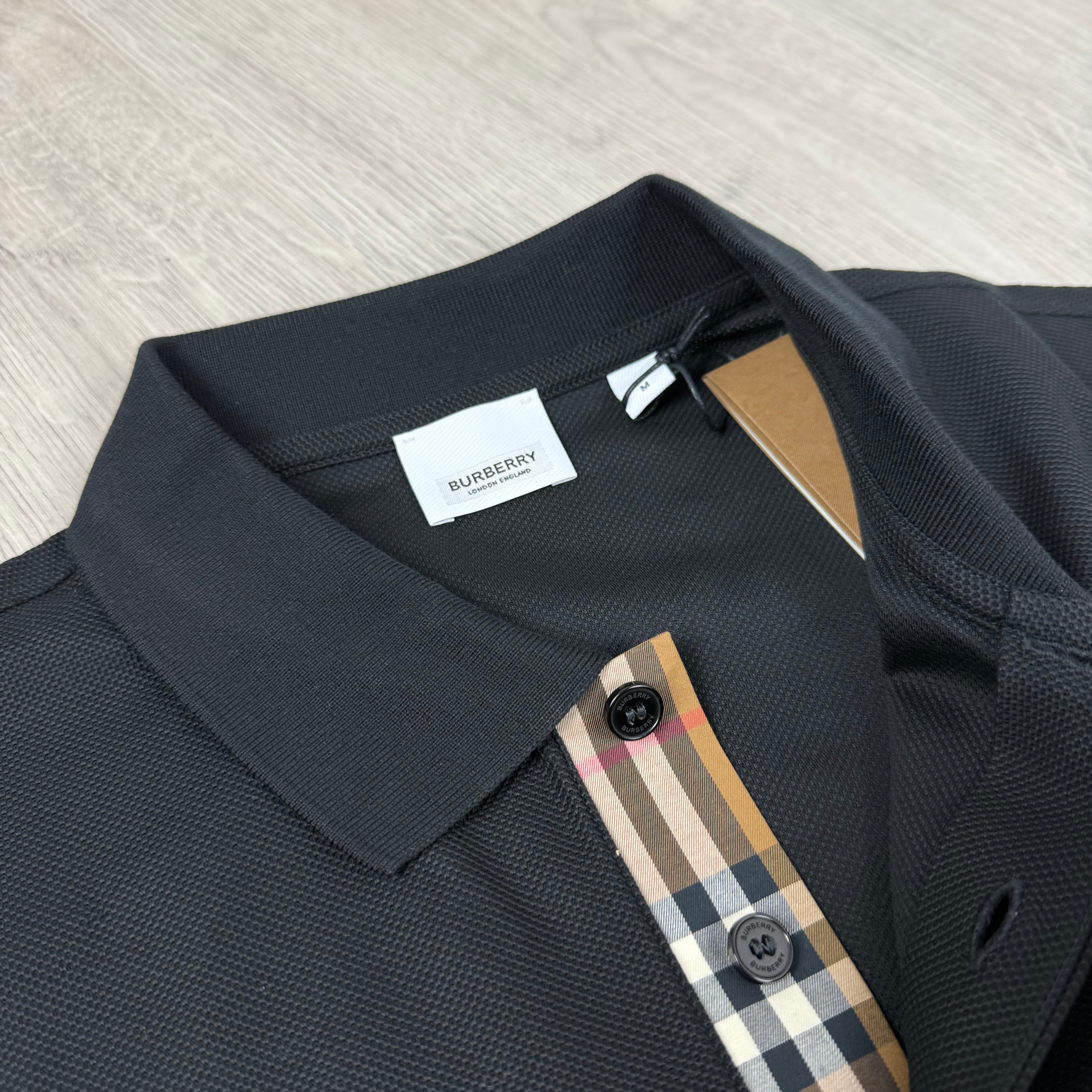 Burberry Hartford Polo Shirt - Black