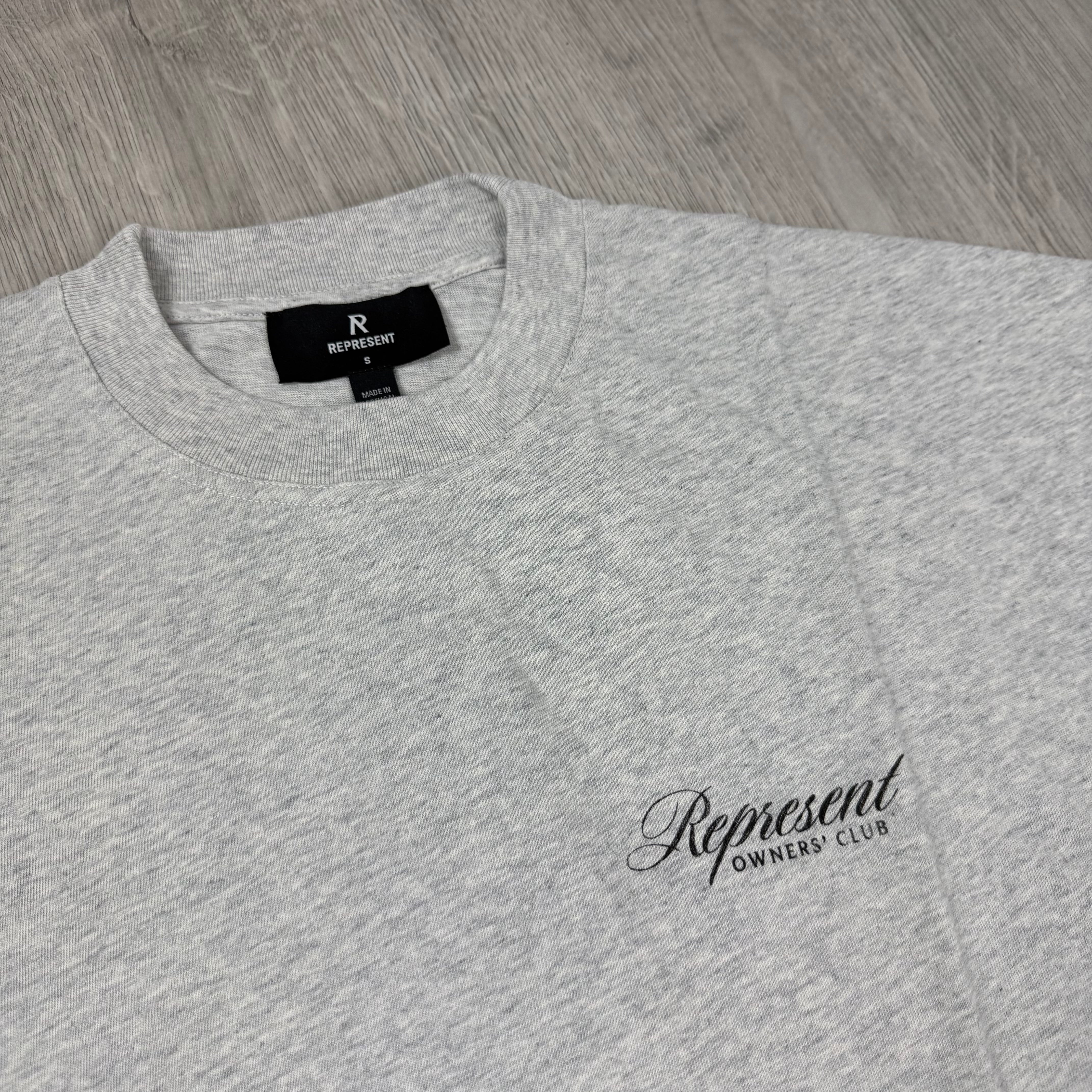 Represent 'Owners Club' T-Shirt - Cream Marl