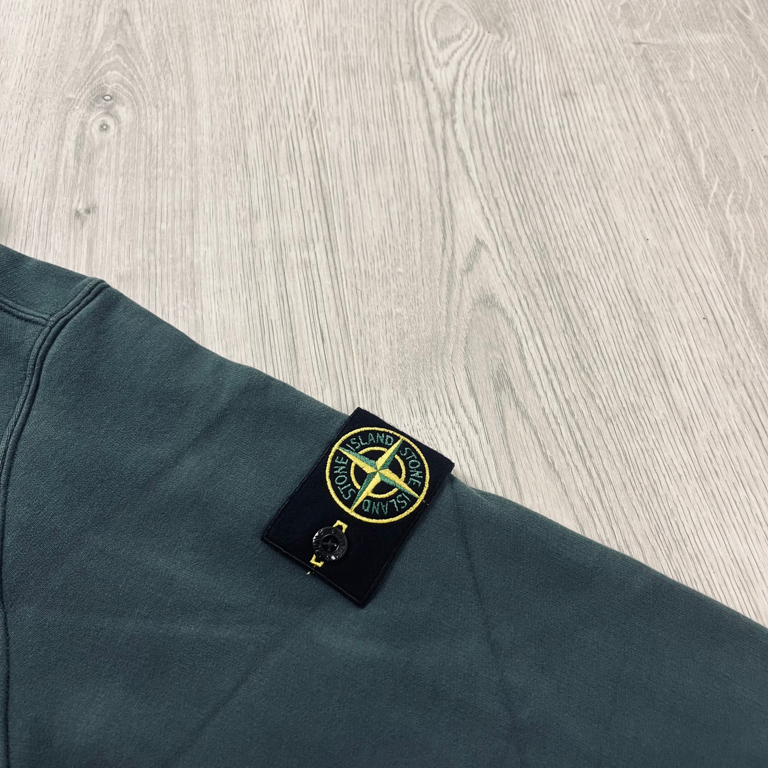 Stone Island Dyed Hoodie - Lead Grey