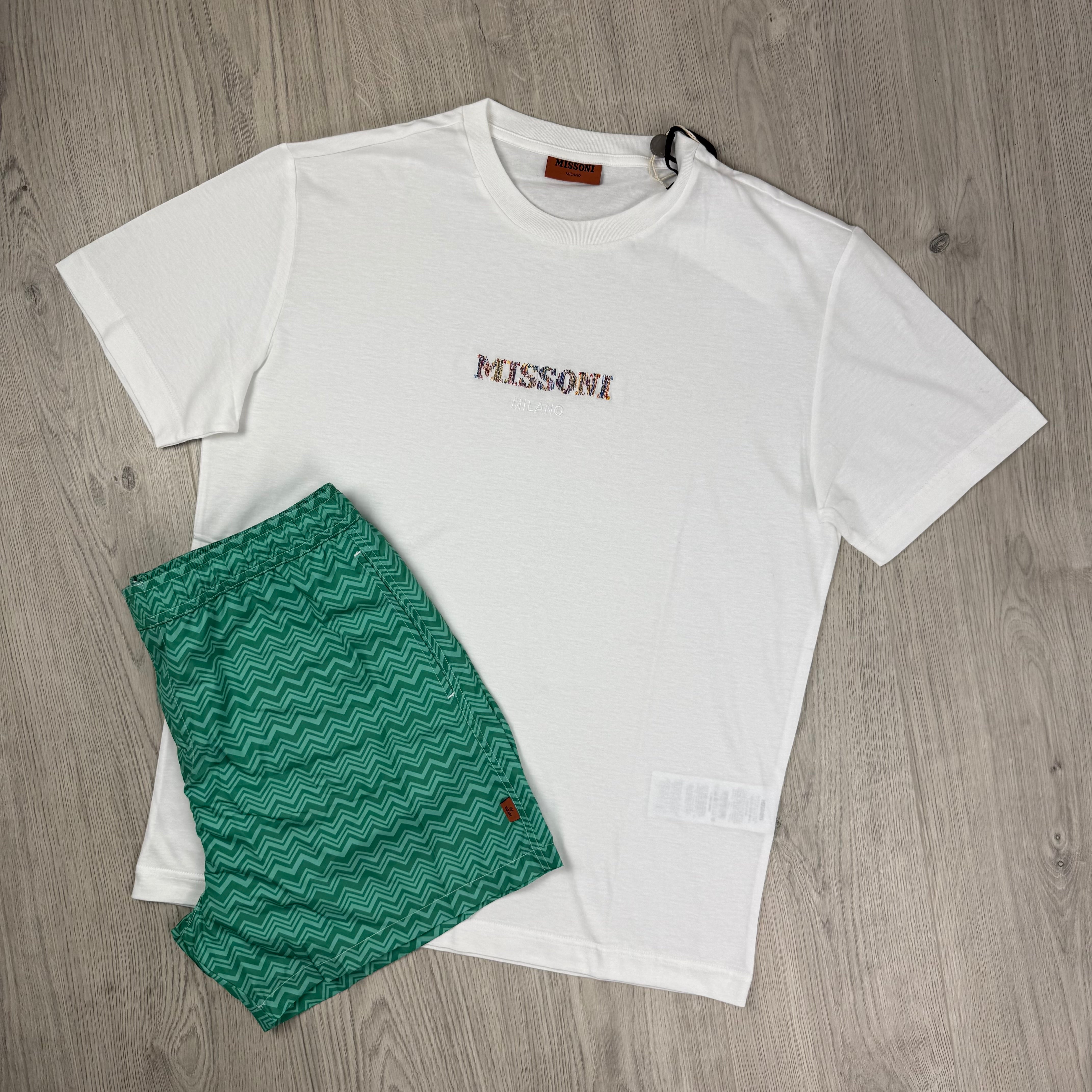 Missoni Holiday Set - White/Green