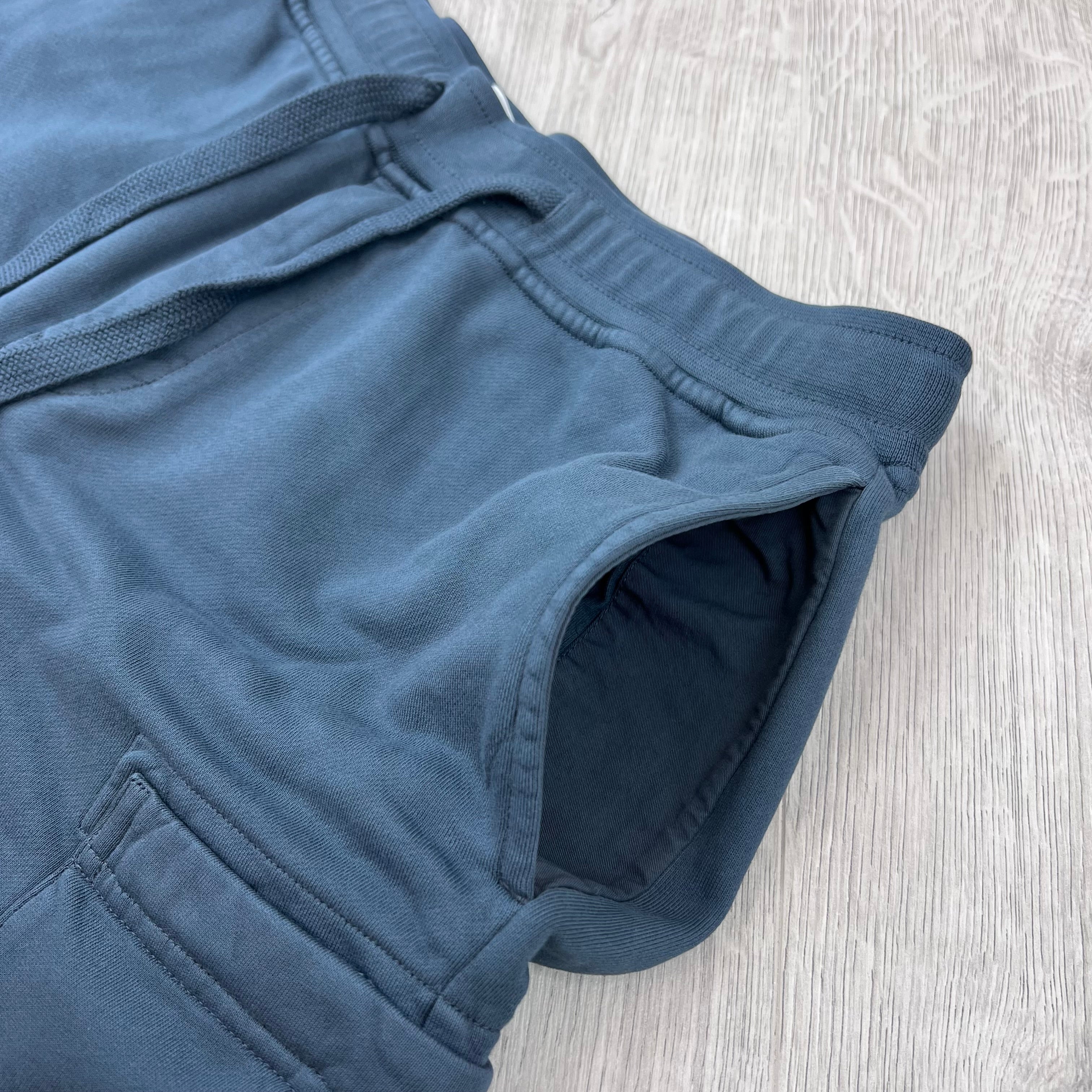 Stone Island Jersey Shorts - Slate Blue