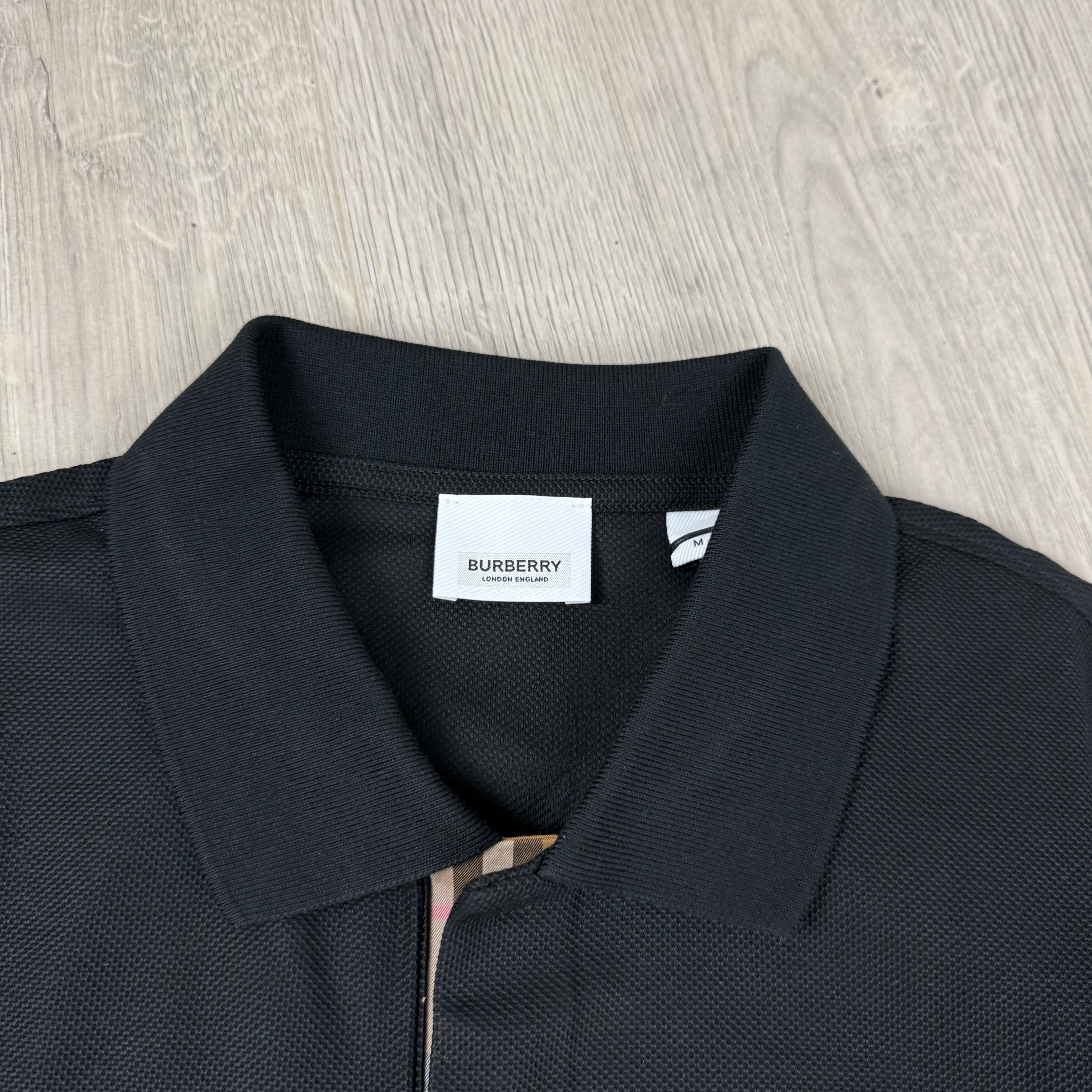Burberry Hartford Polo Shirt - Black