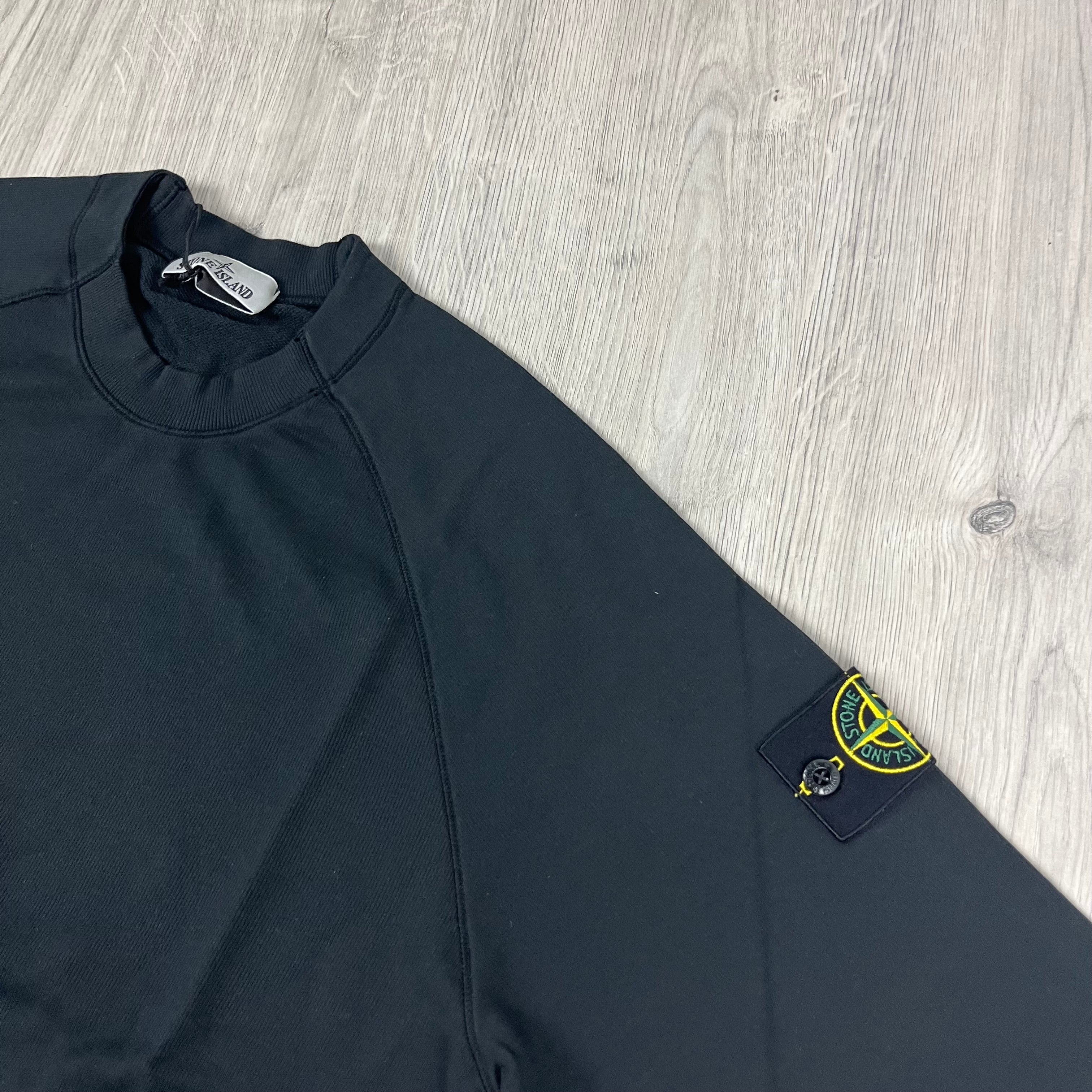 Stone Island Light Sweatshirt - Black
