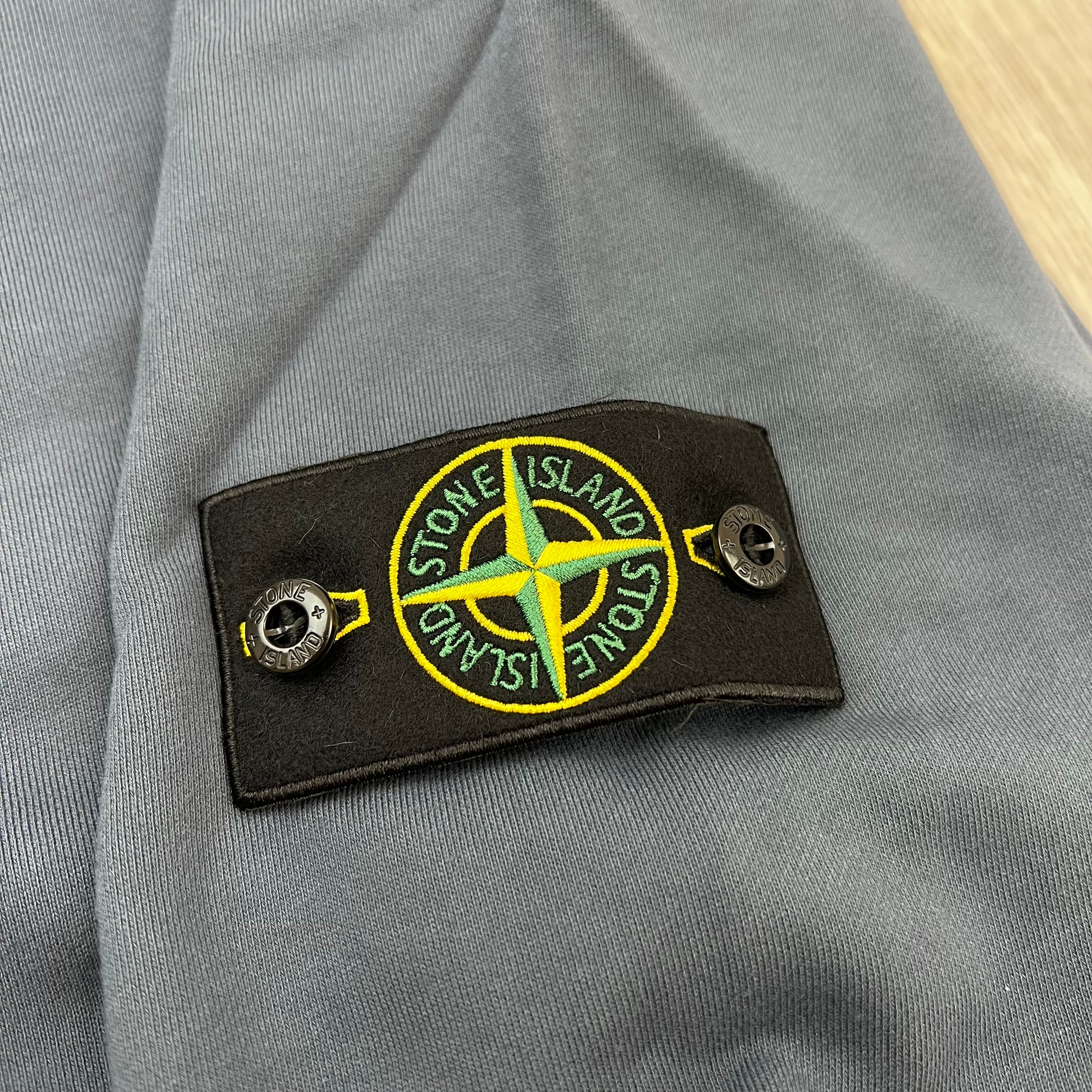 Stone Island Dyed Sweatshirt - Slate Blue