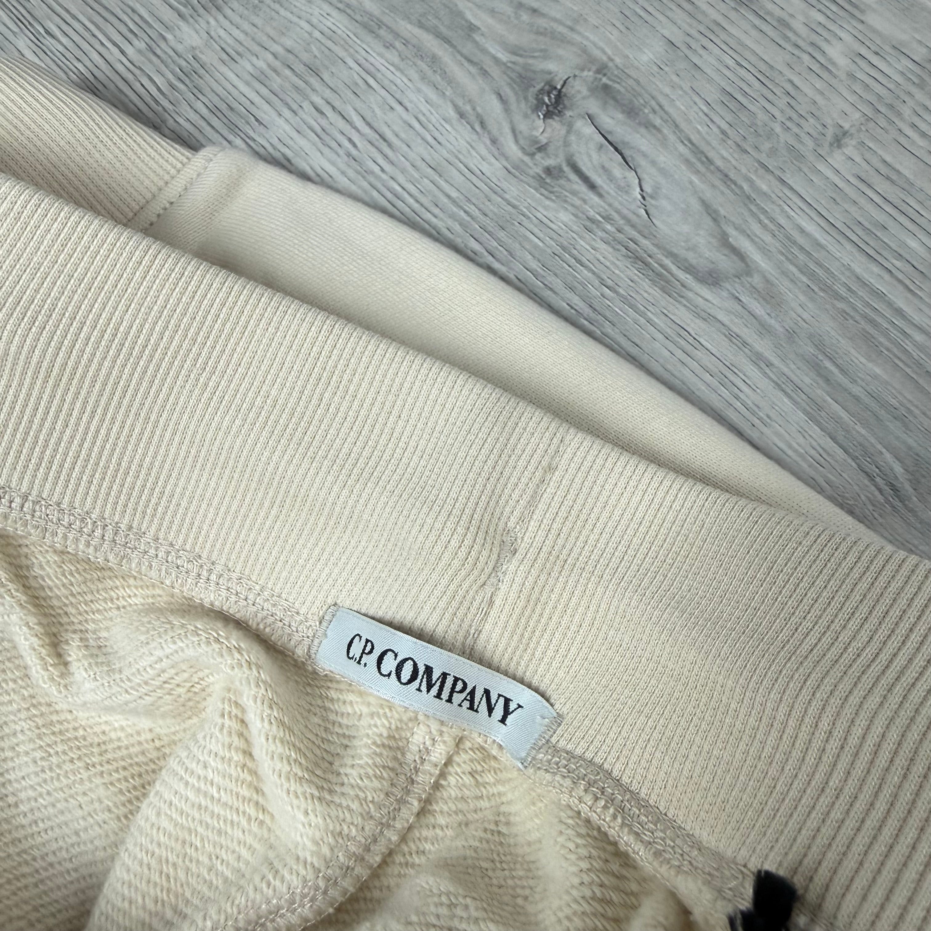 CP Company Raised Fleece Sweatpants - Frozen Dew