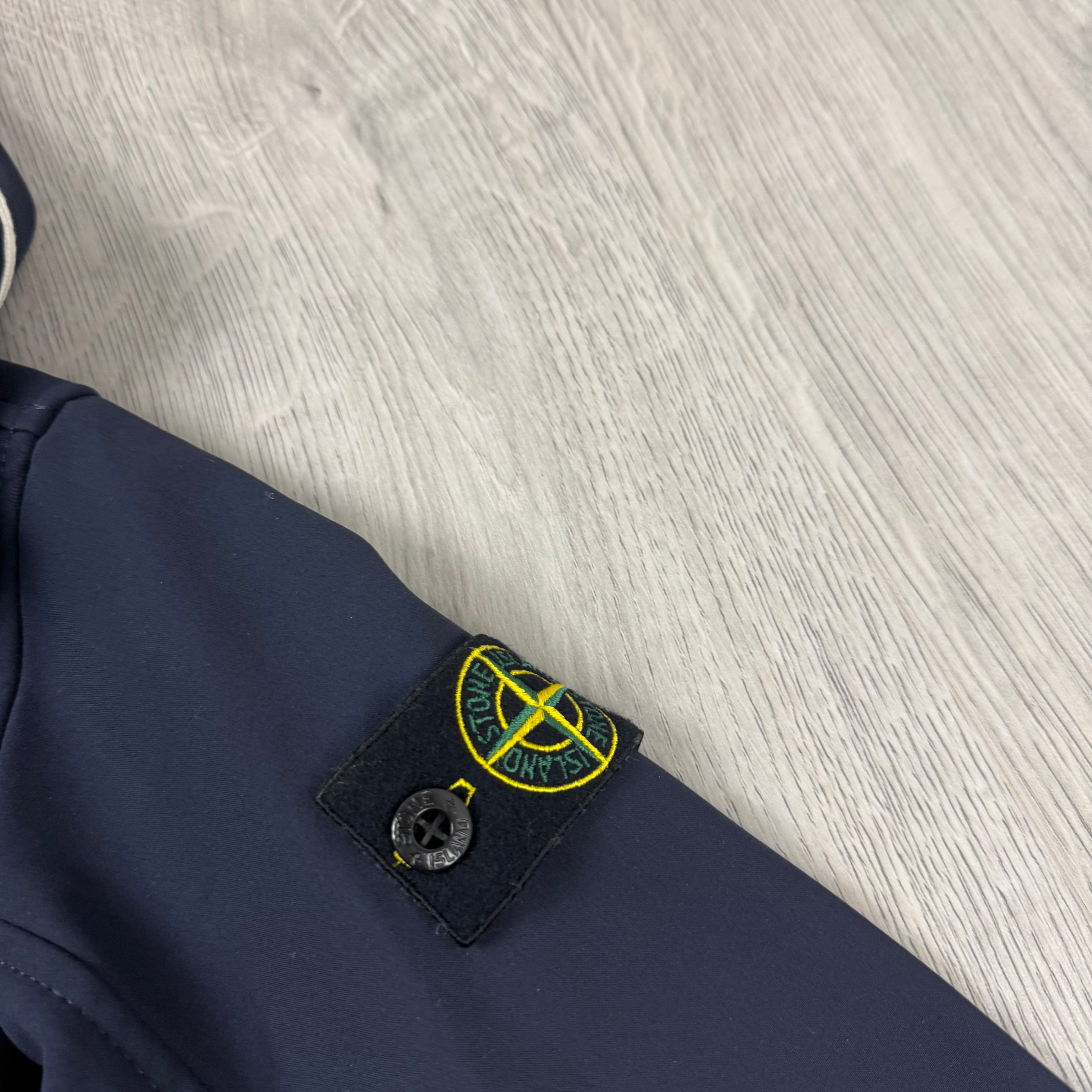 Stone Island Junior Shell Jacket - Navy