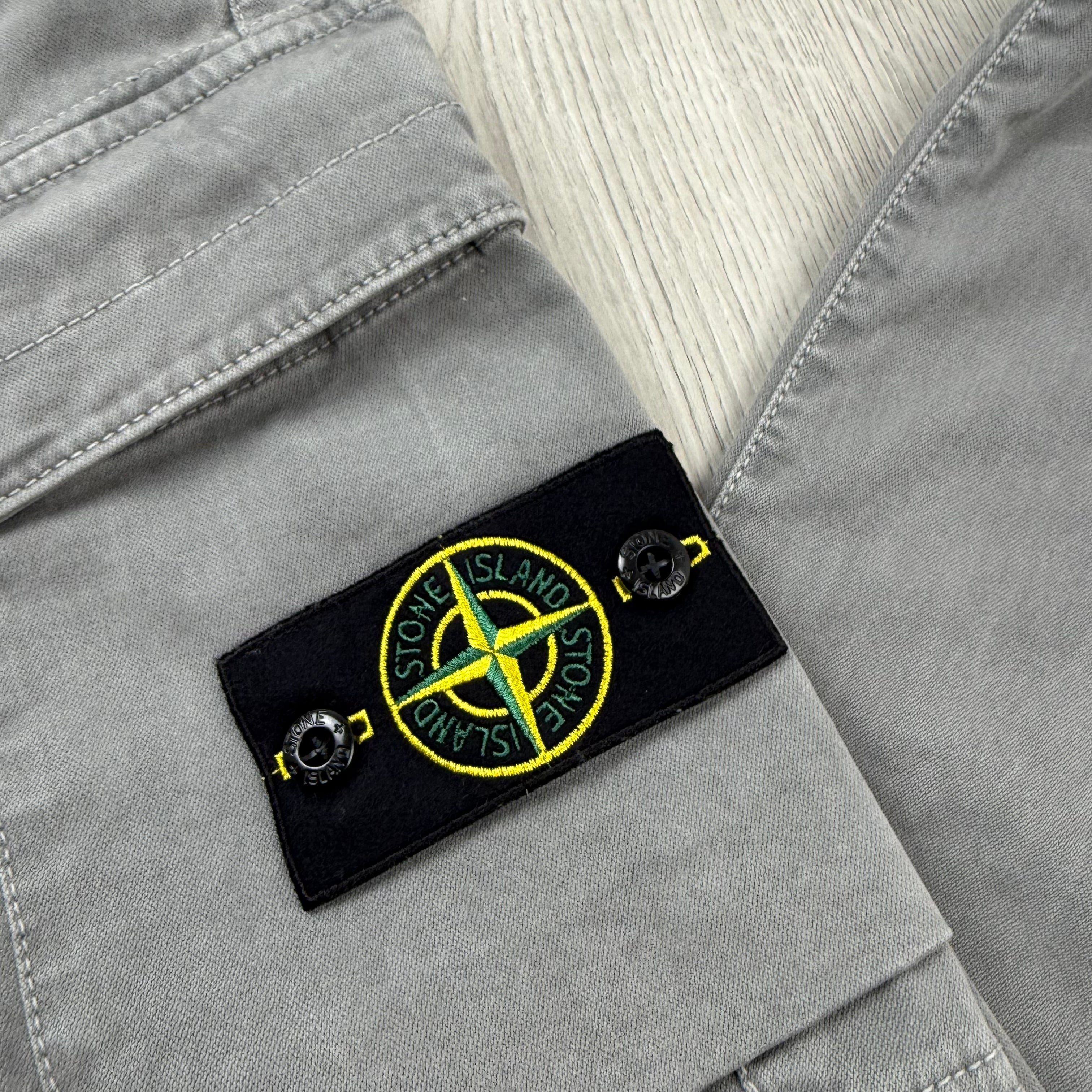 Stone Island Cargo Trousers - Charcoal Grey