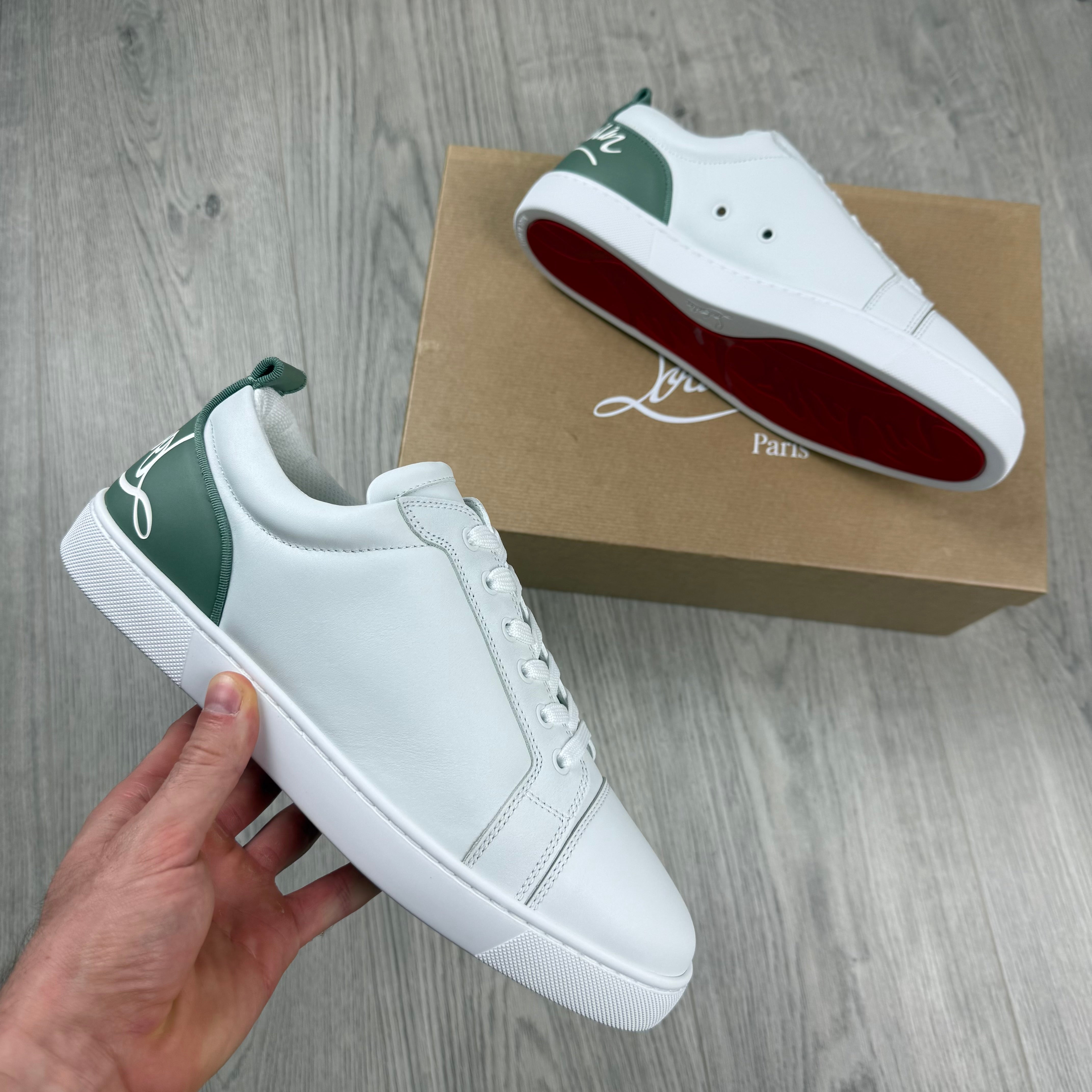 Christian Louboutin Fun Louis Sneakers - White