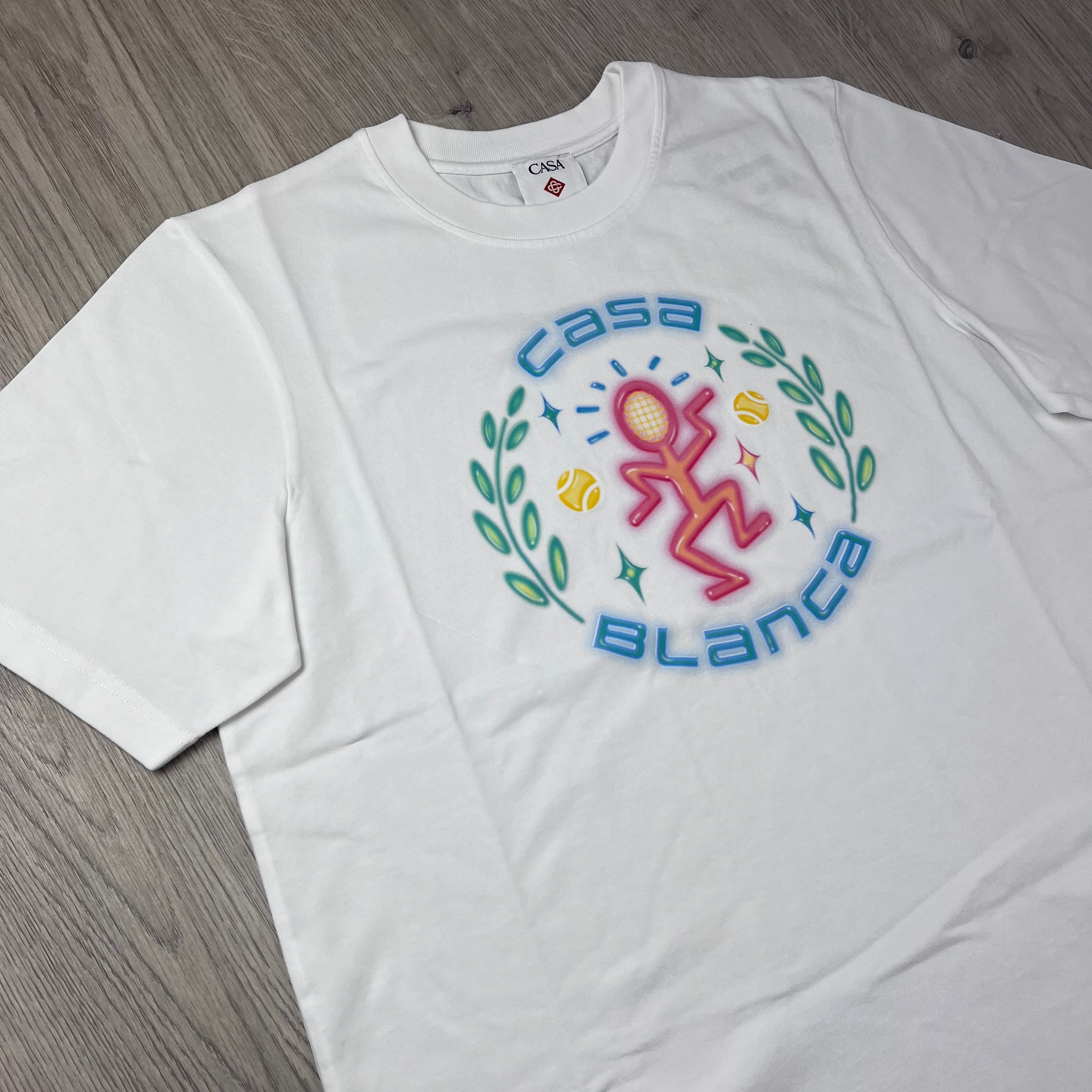 Casablanca 'Dance Joy' T-Shirt - White