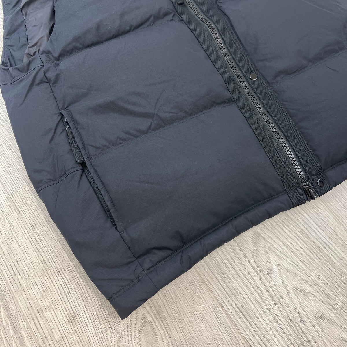 Stone Island Ripstop Down Gilet - Black