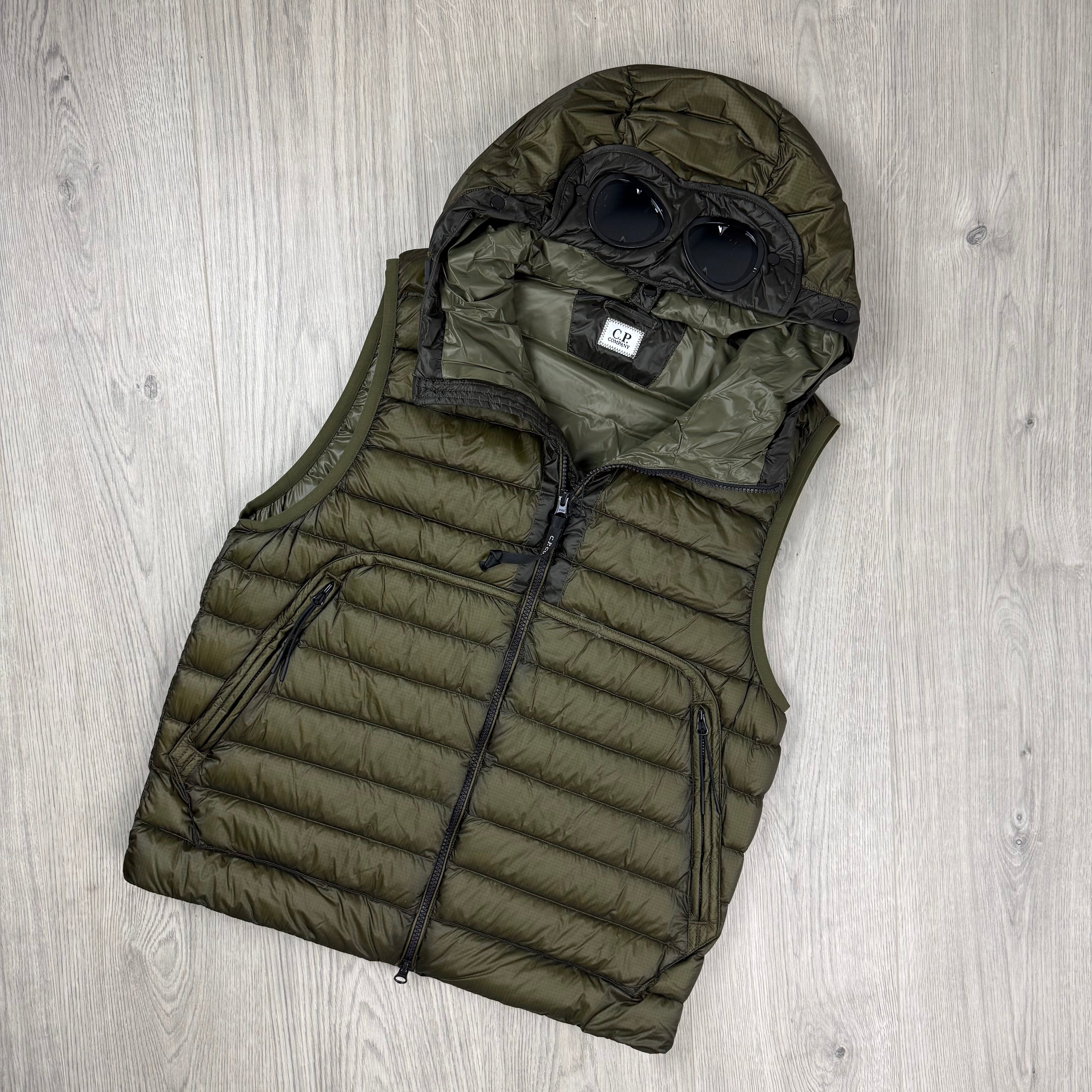 CP Company D.D. Shell Gilet - Ivy Green