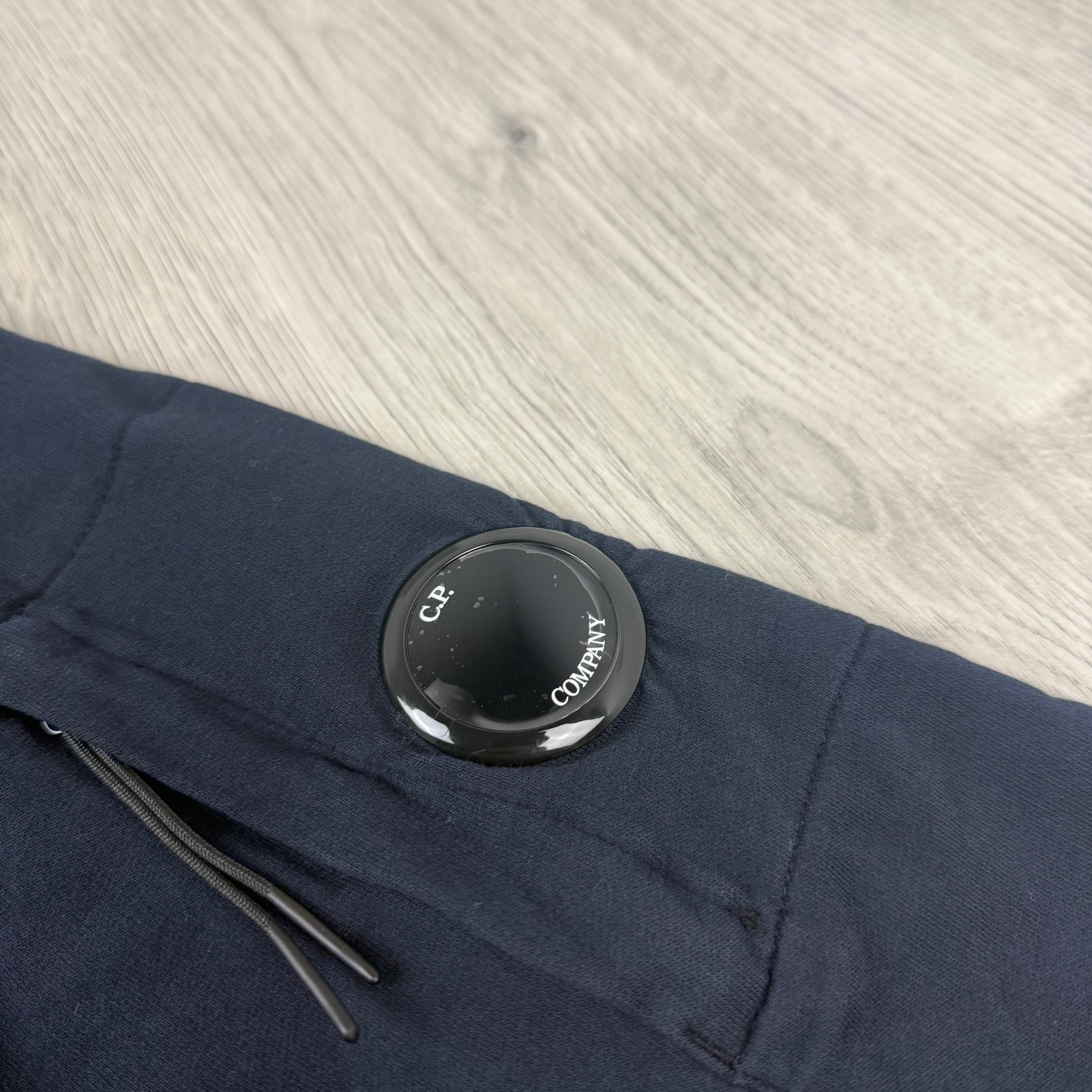 CP Company Light Fleece Hoodie - Navy