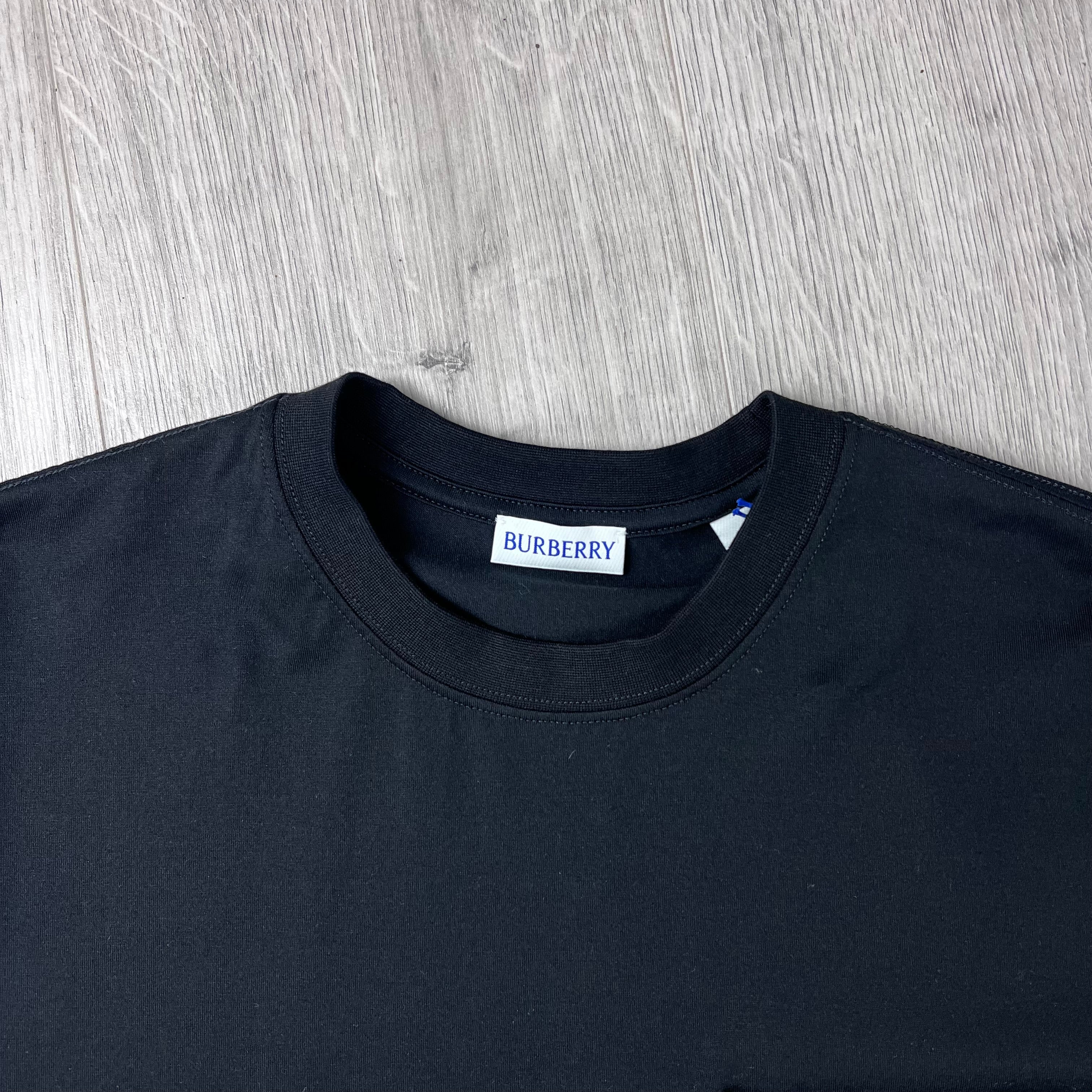 Burberry Striped T-Shirt - Black