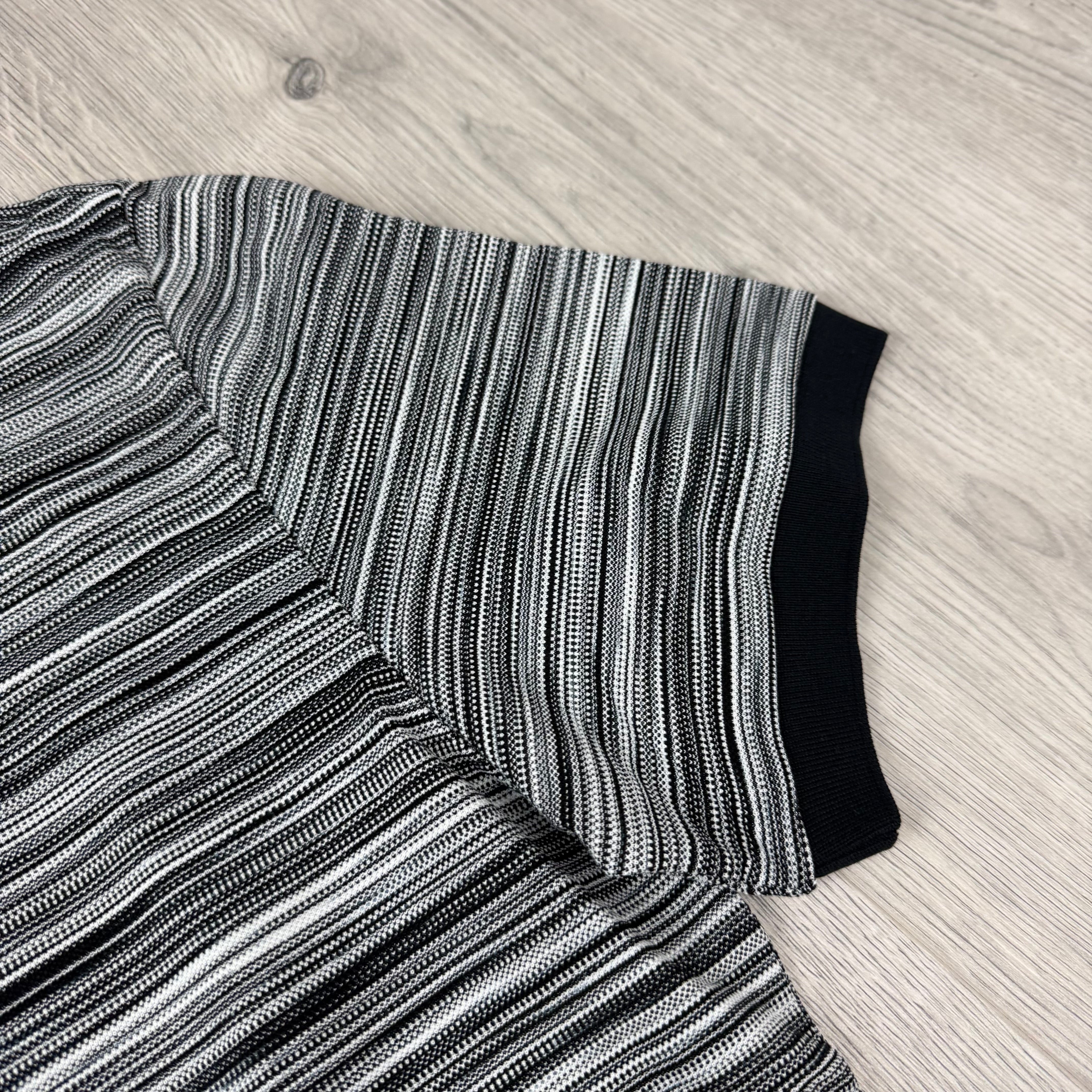 Missoni Space Dye Polo Shirt - Black