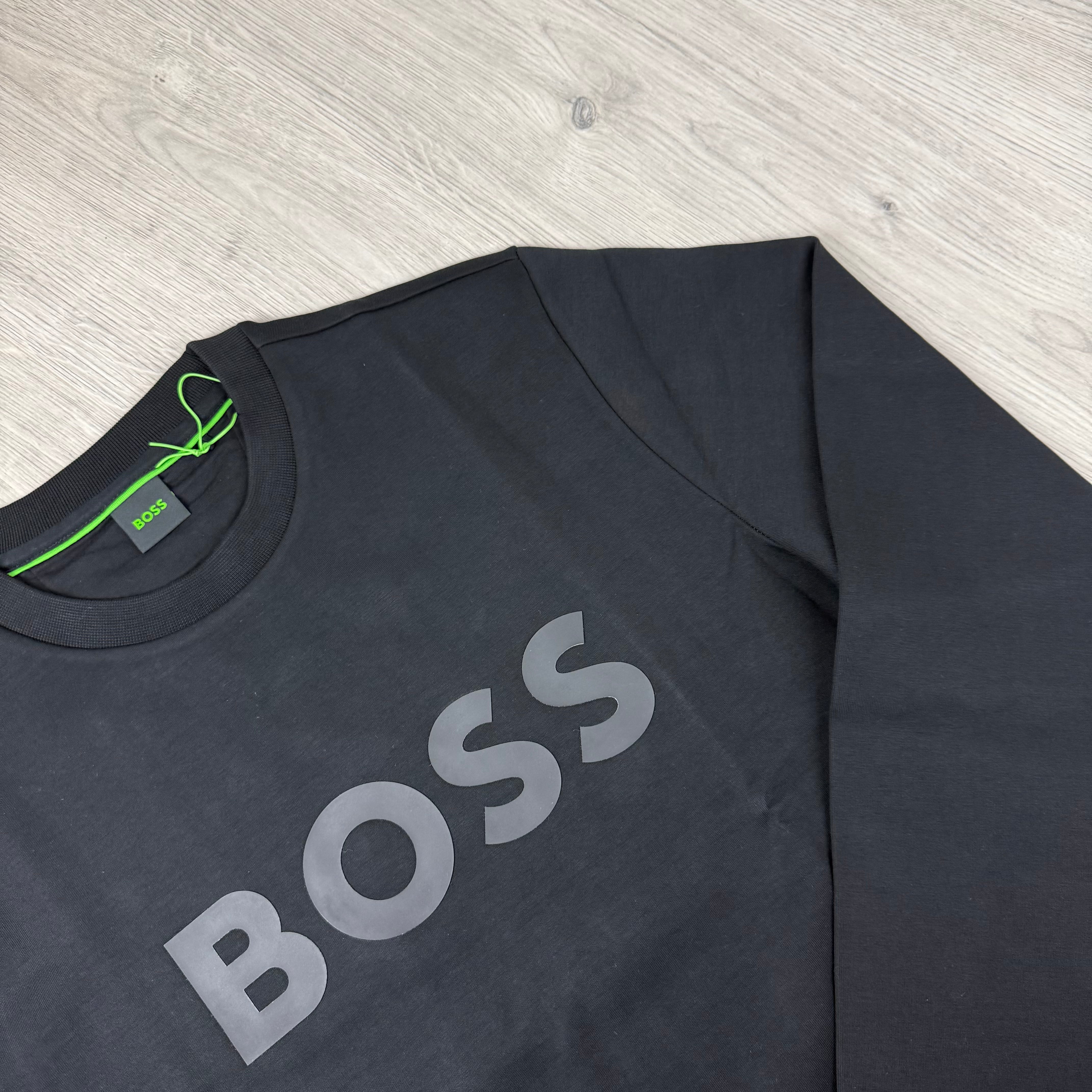 Hugo Boss 'Salbo' Sweatshirt - Black