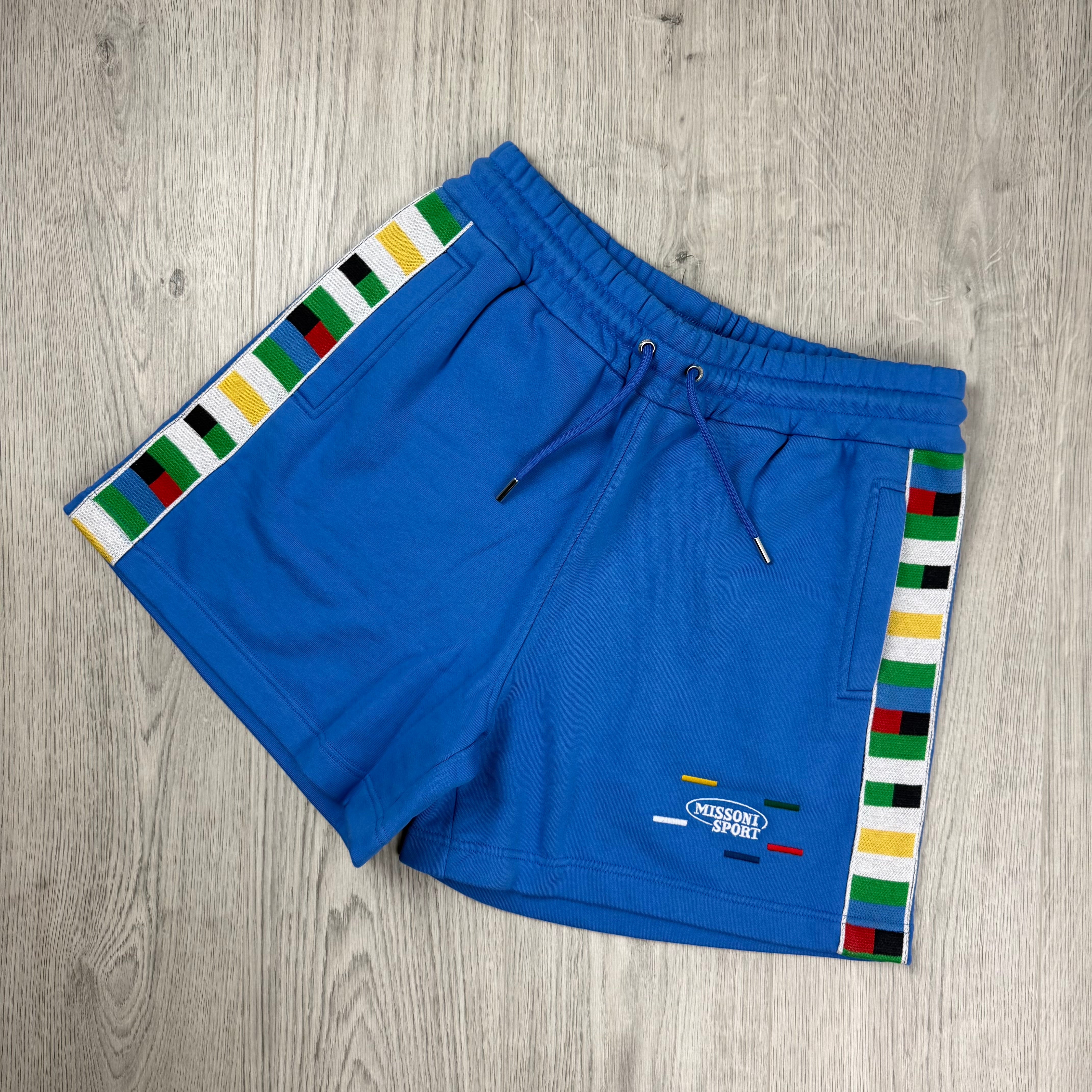 Missoni Sport Jersey Shorts - Blue