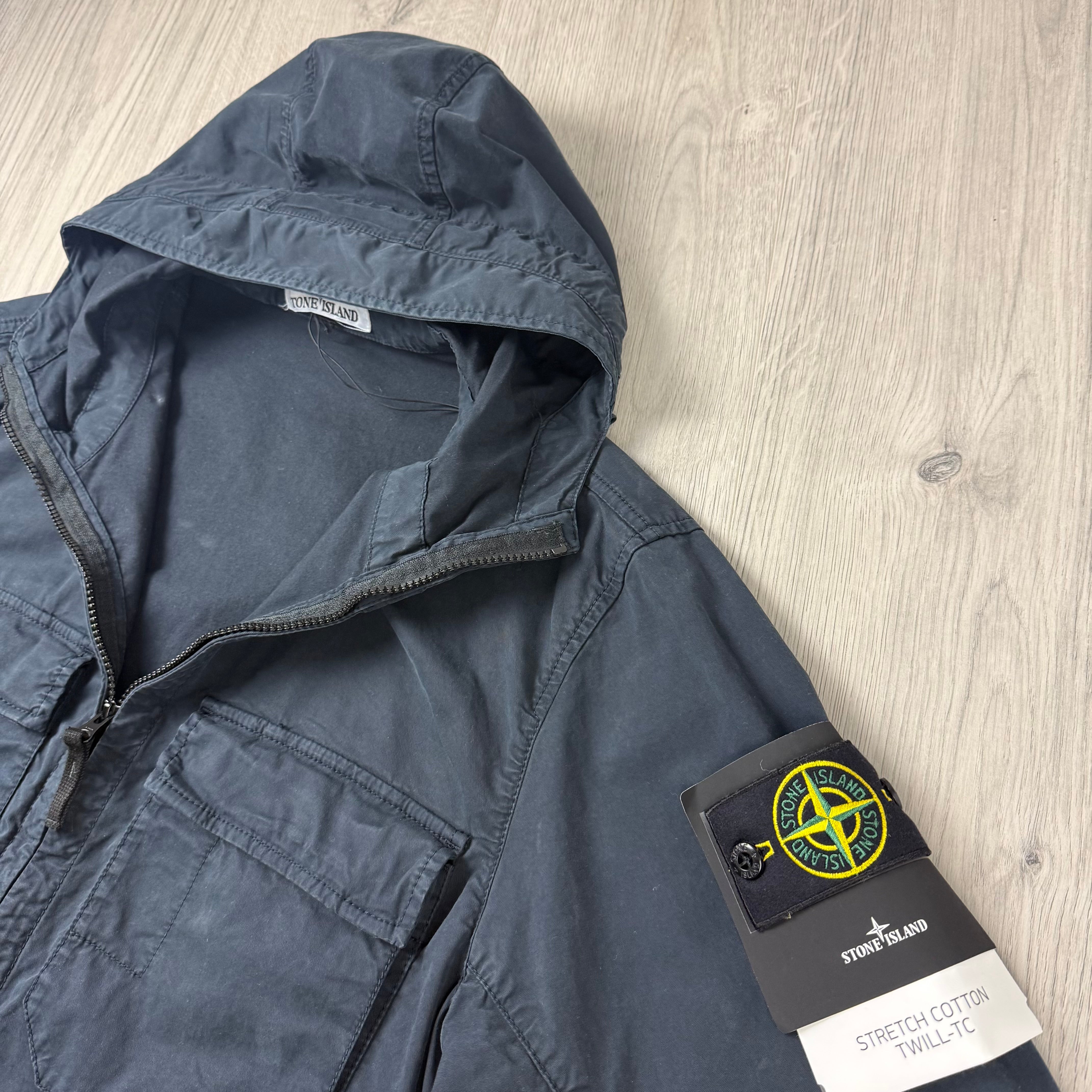 Stone Island Supima Jacket - Navy