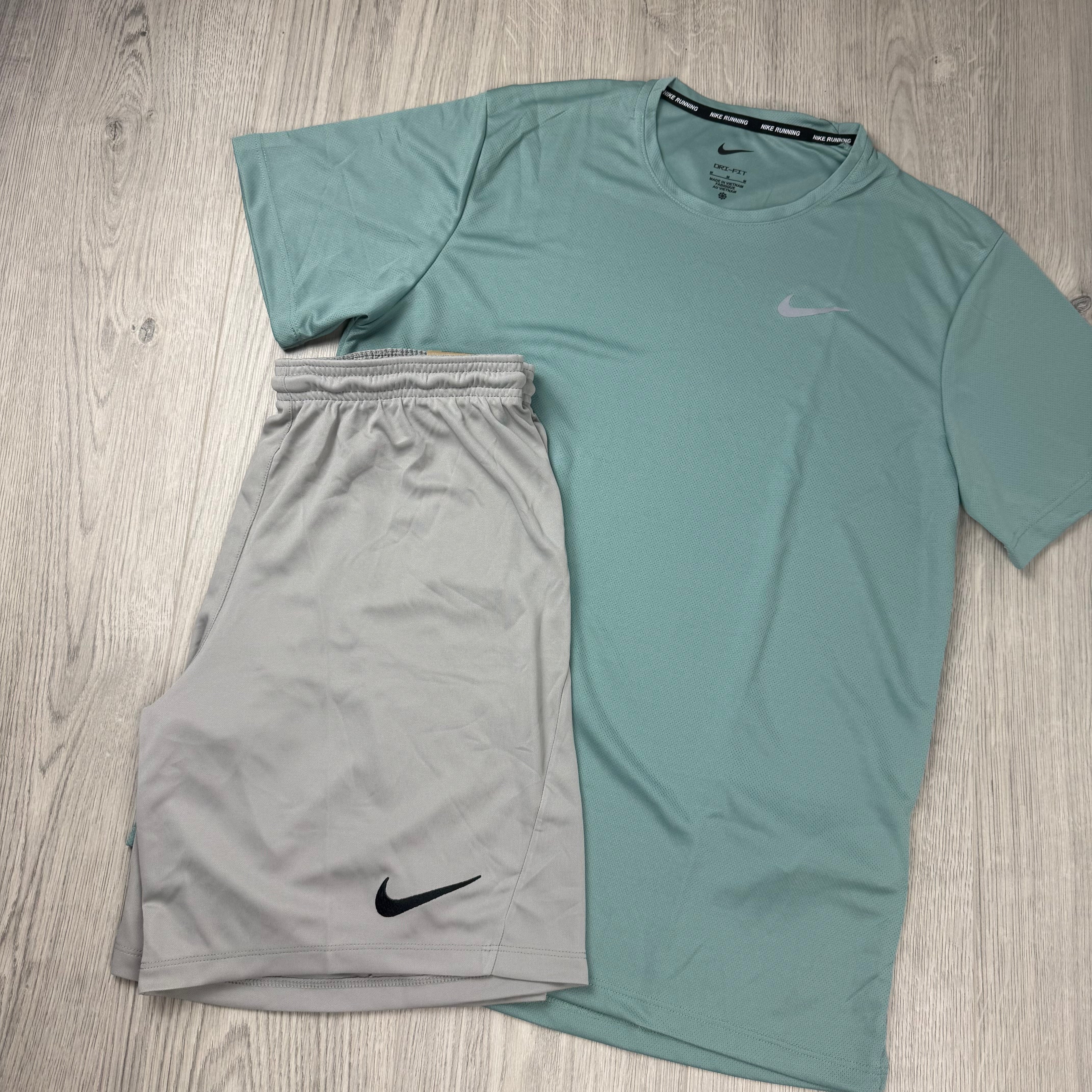 Nike 'Miler' Set - Cannon/Pewter Grey