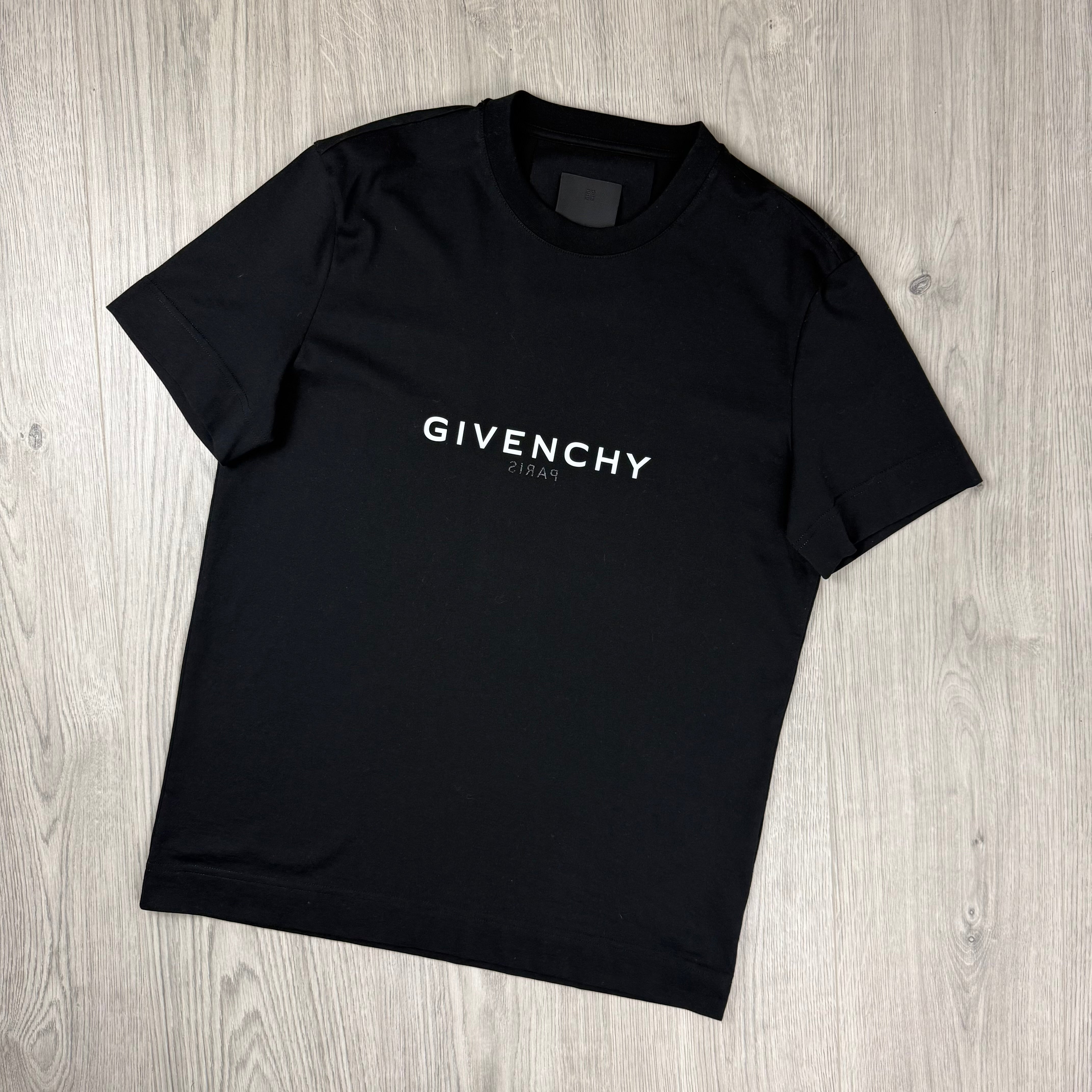 Givenchy Reverse Print T-Shirt - Black