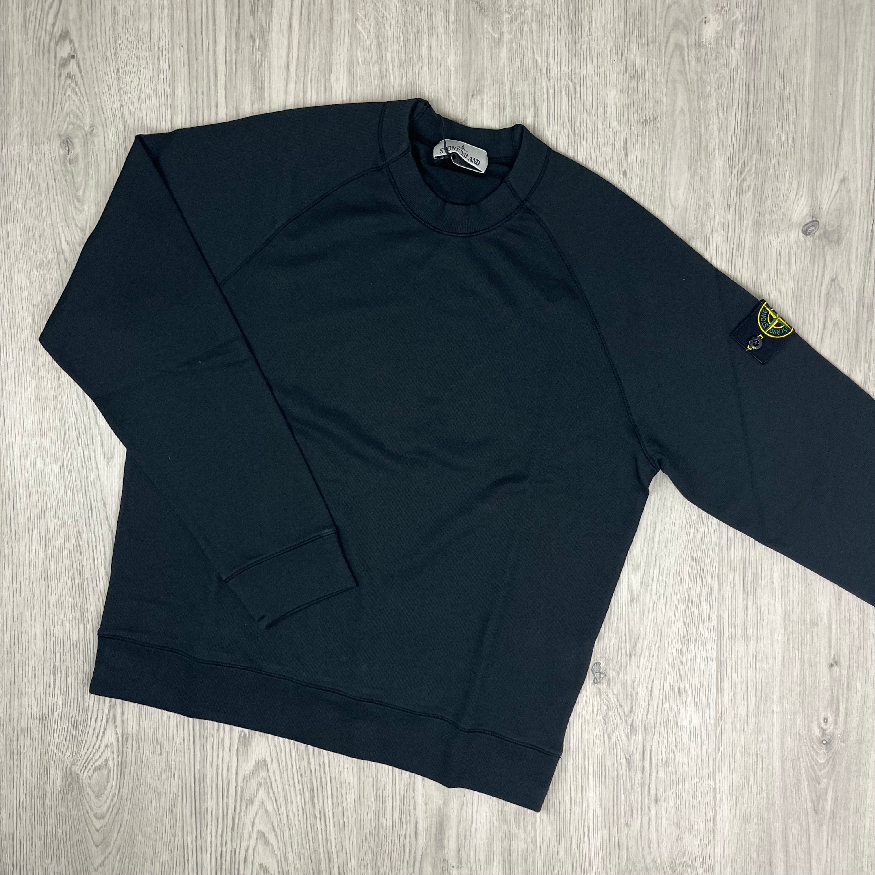 Stone Island Light Sweatshirt - Black