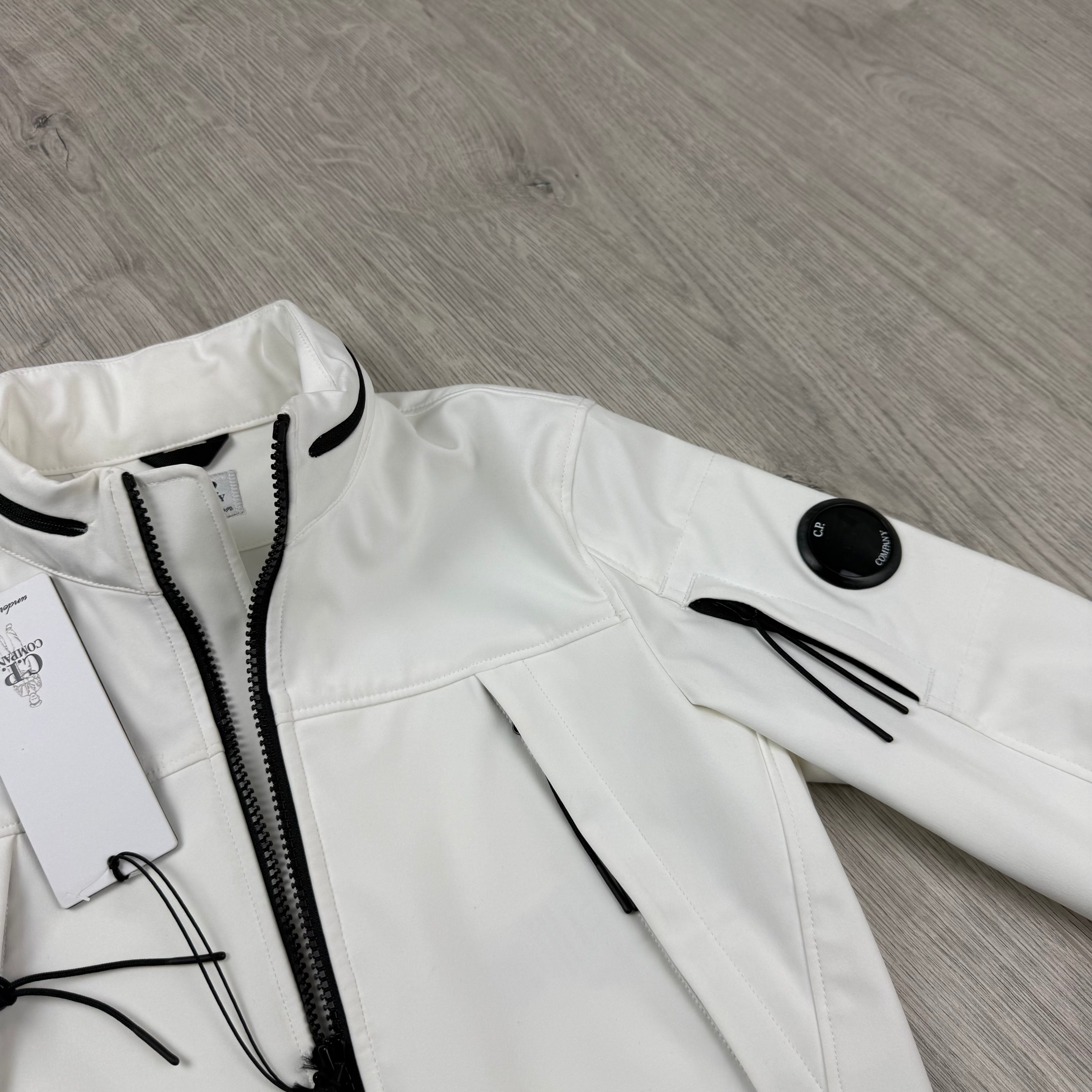 CP Company Junior Shell Jacket - White