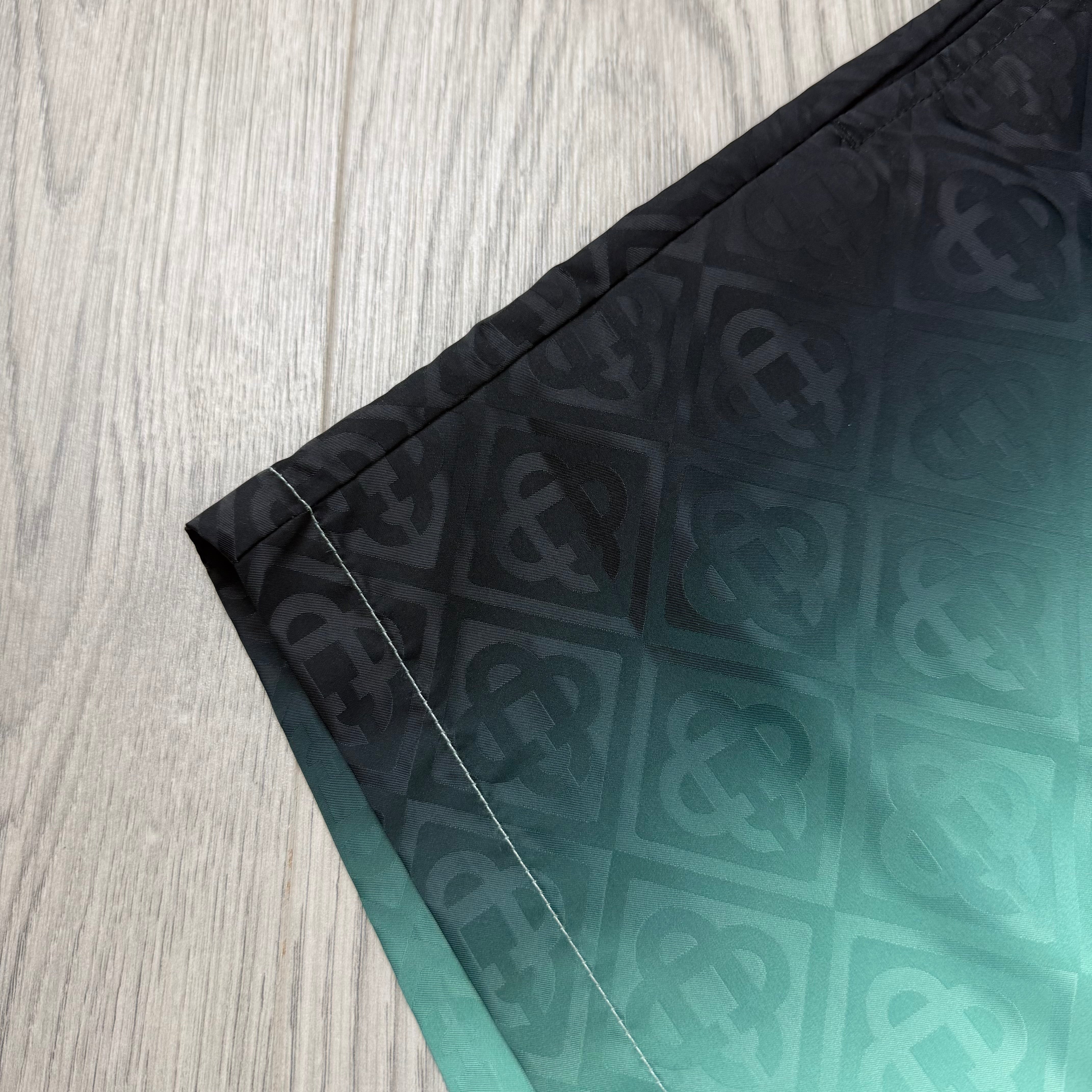 Casablanca Gradient Swim Shorts - Black