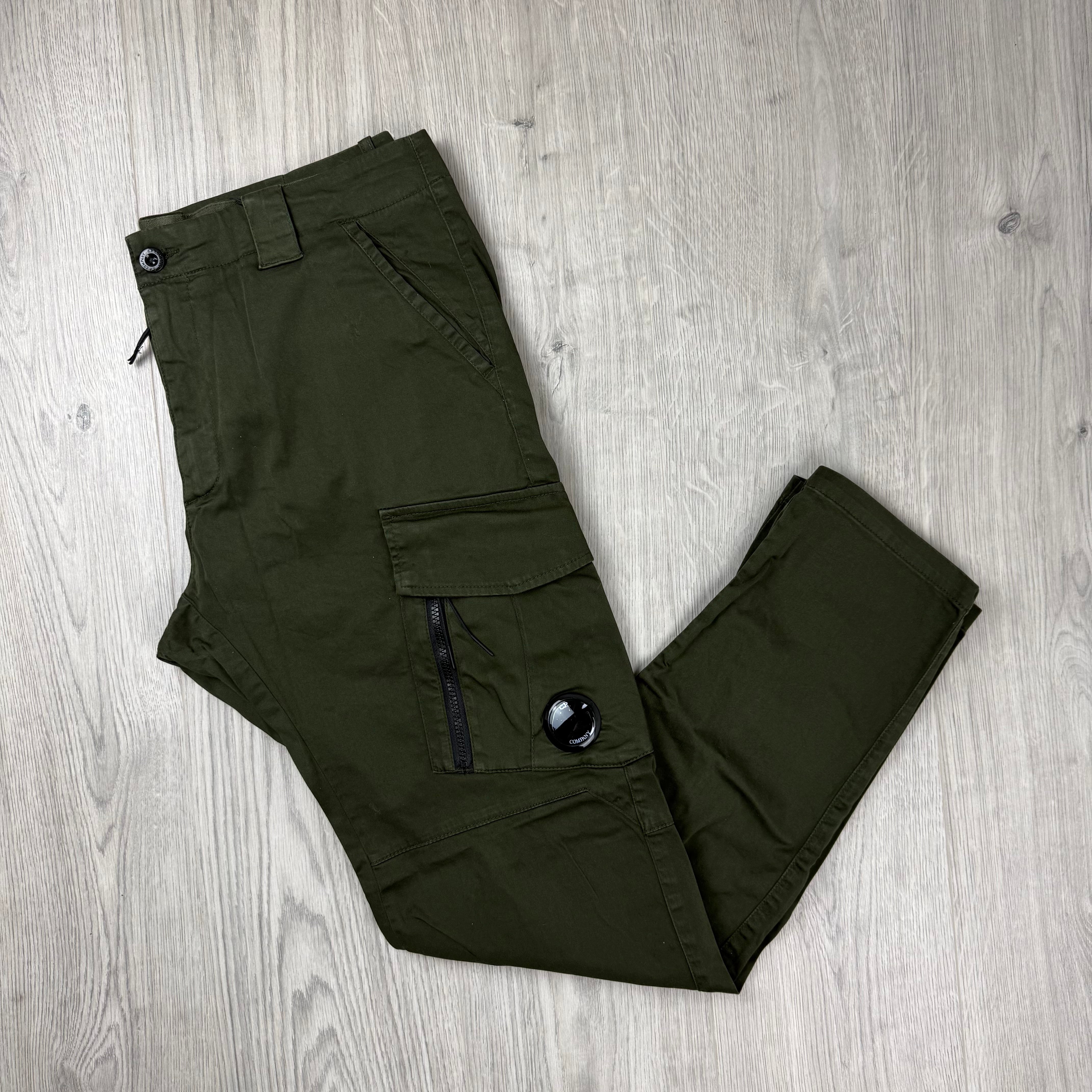 CP Company Cargo Trousers - Ivy Green