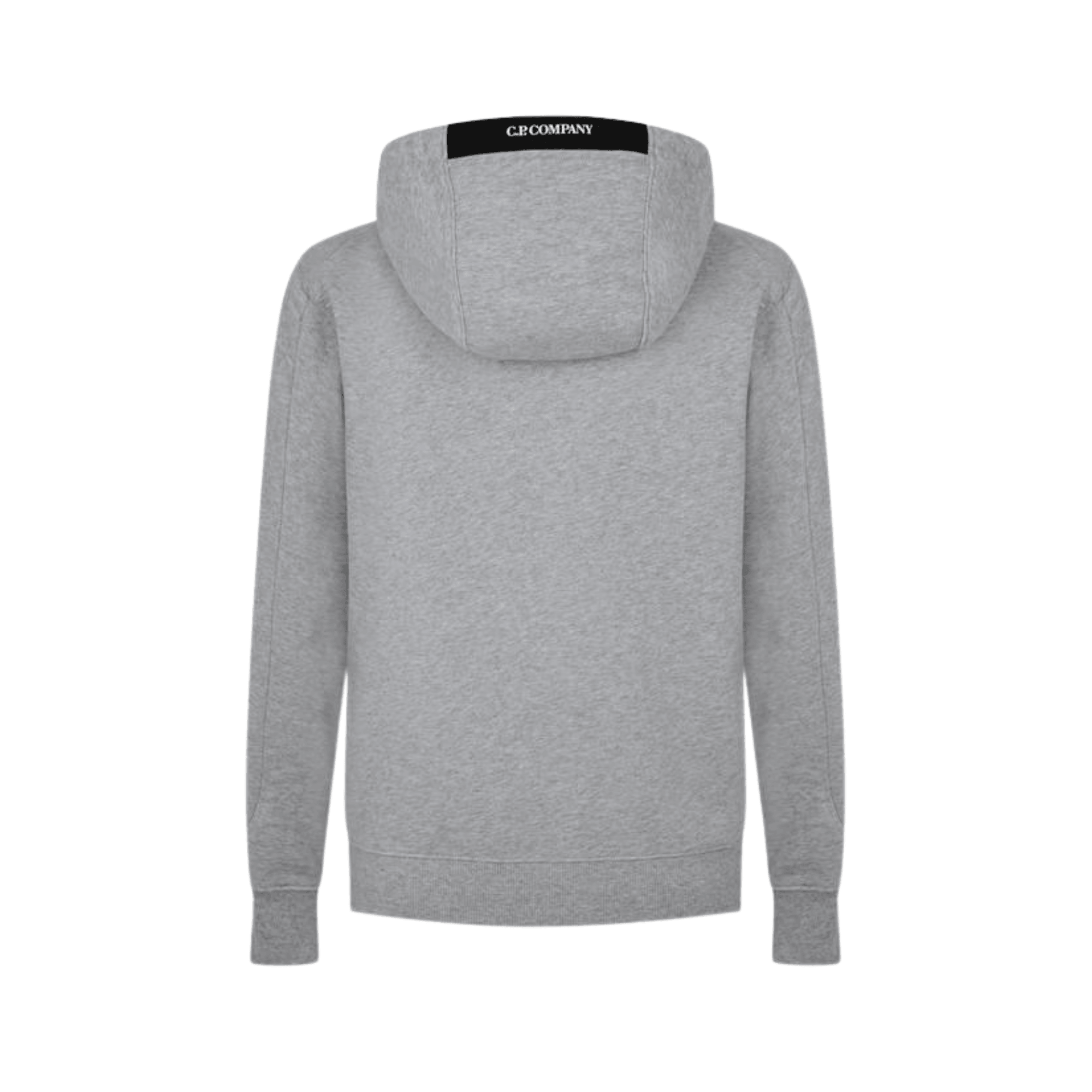 CP Company Raised Fleece Hoodie - Grey