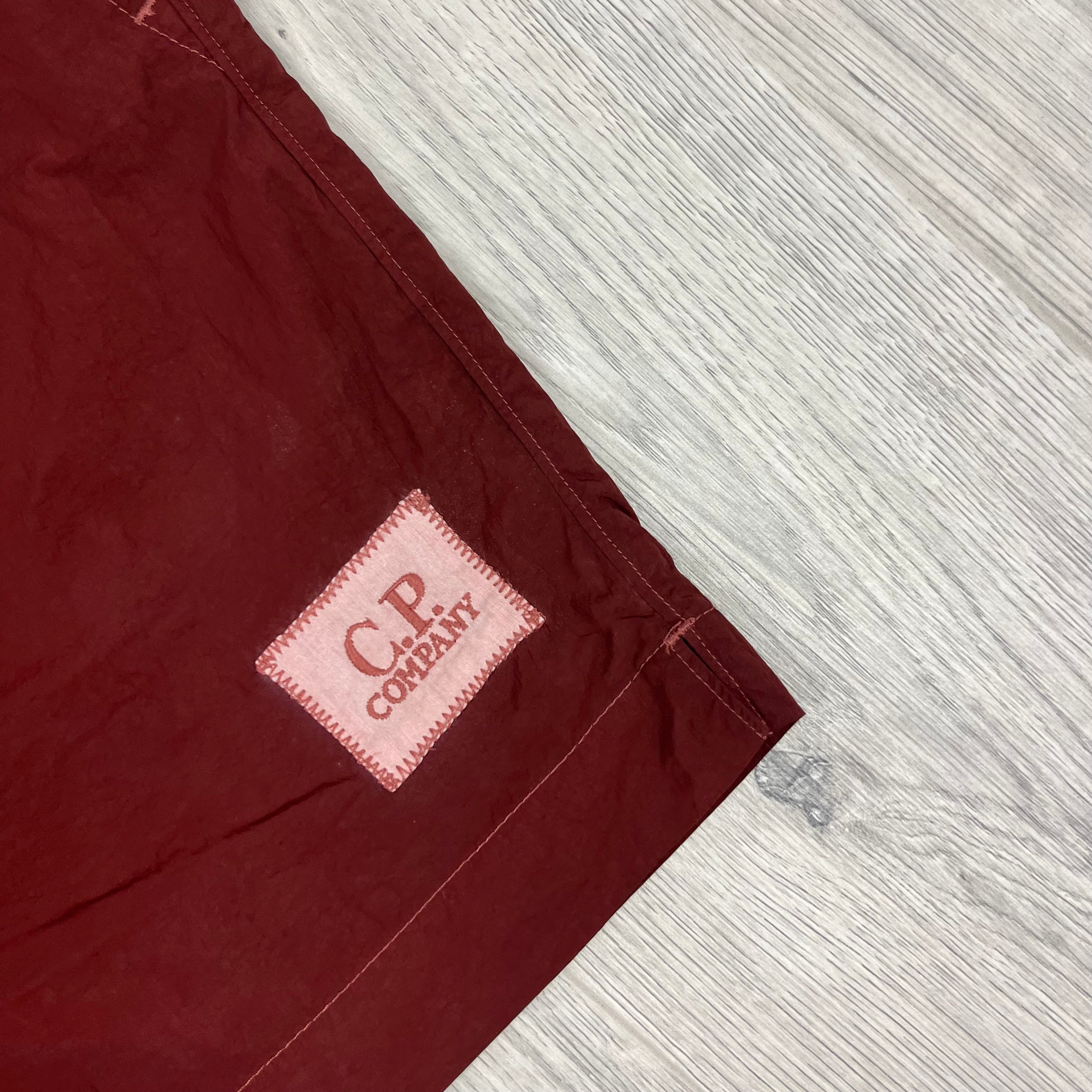 CP Company Chrome-R Swim Shorts in Sable. On sale at Open Attire.