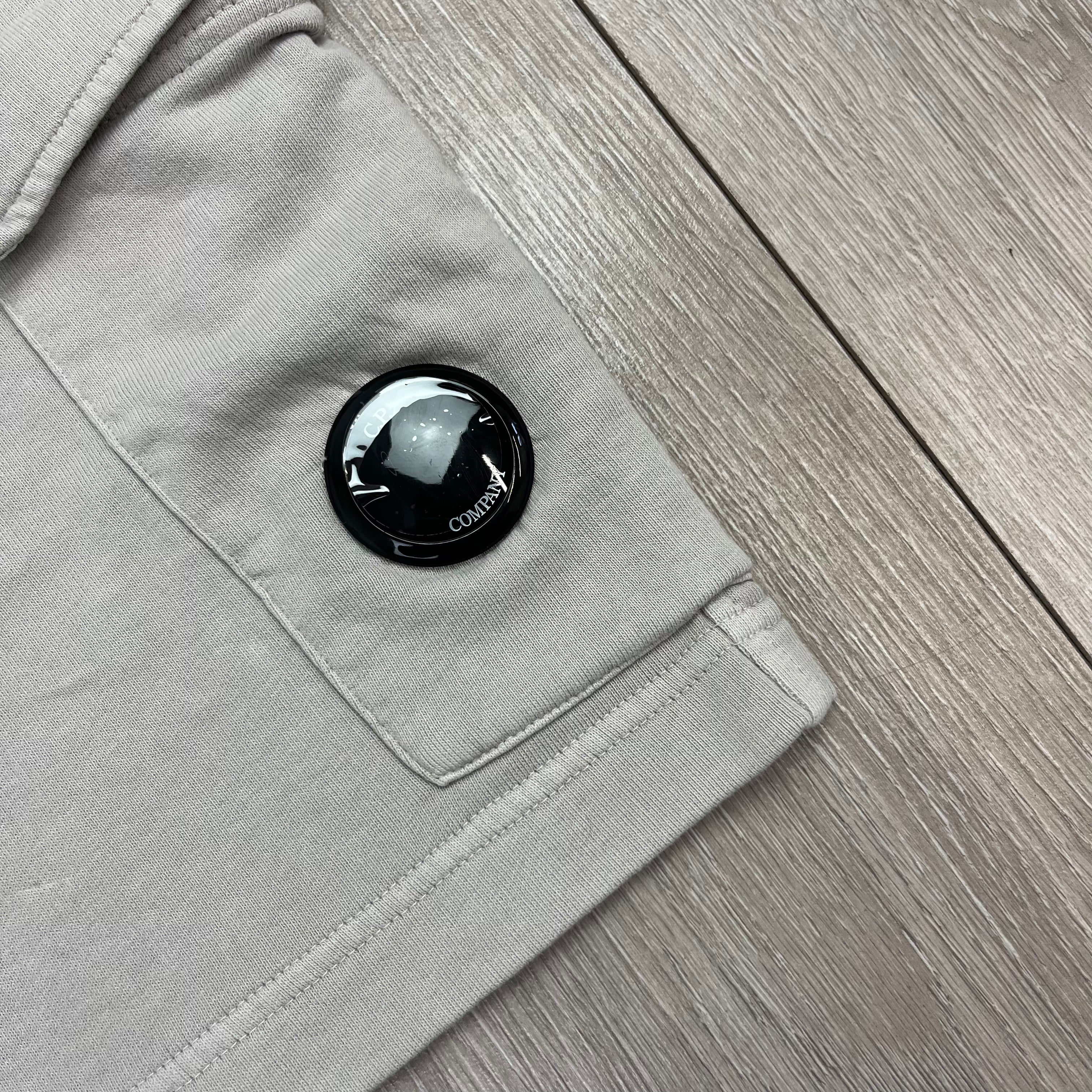 CP Company Jersey Shorts - Flint Grey