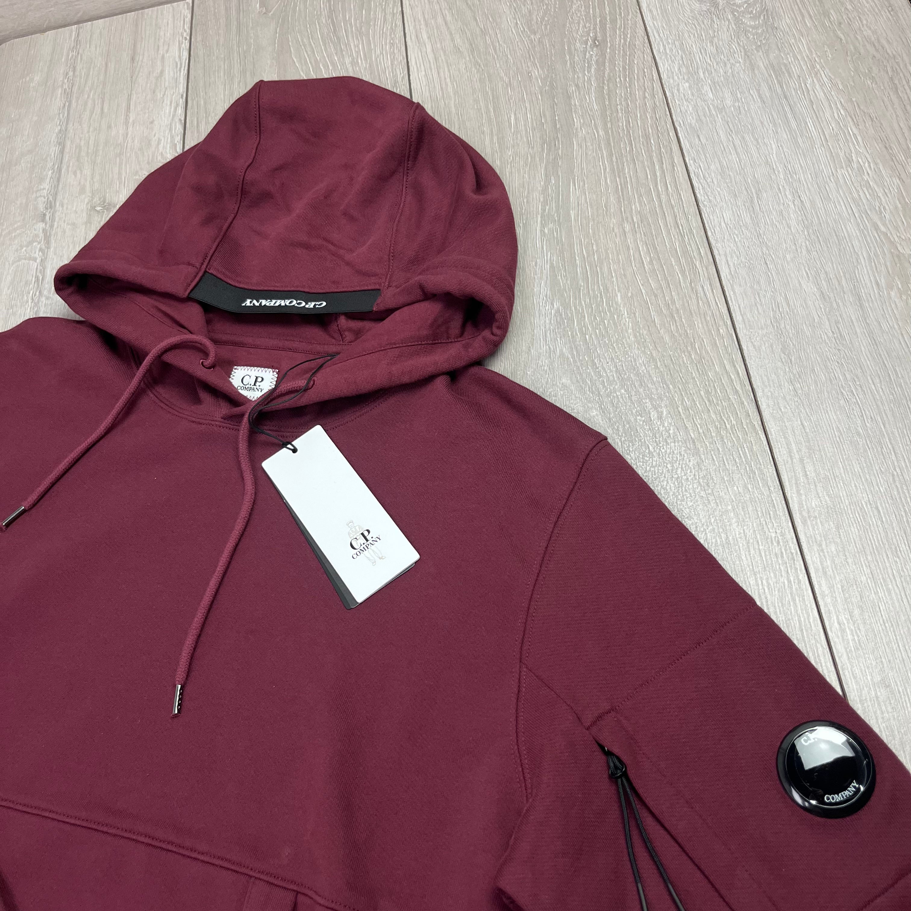 CP Company Raised Fleece Hoodie - Port Royal