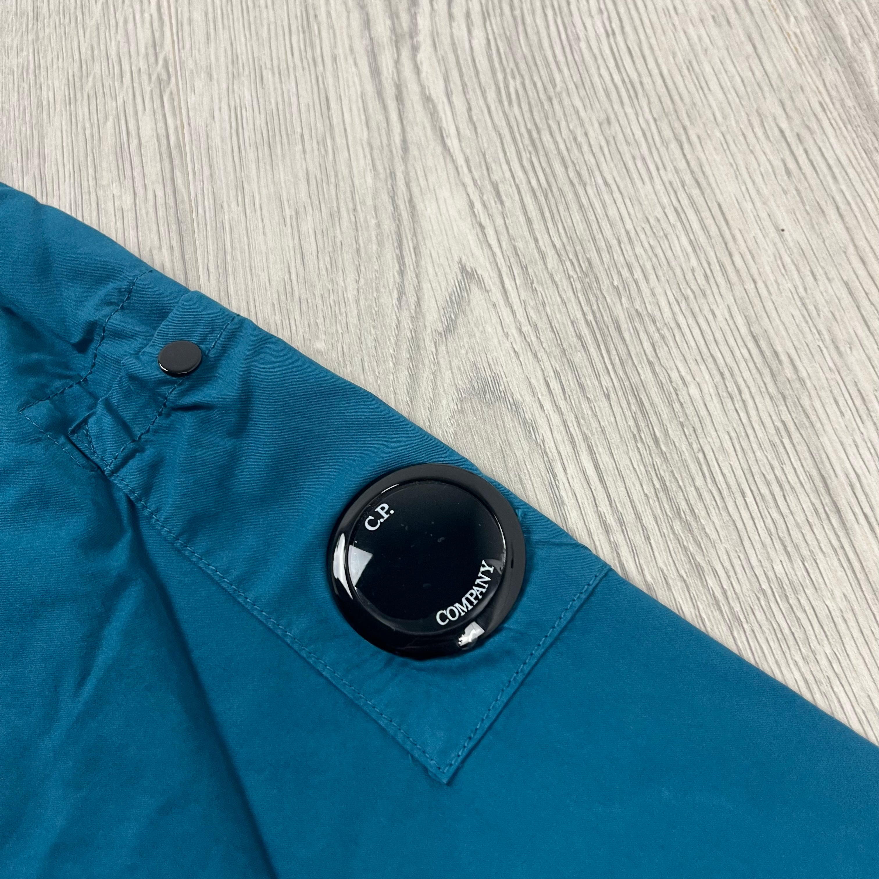 CP Company Zip Overshirt - Ink Blue