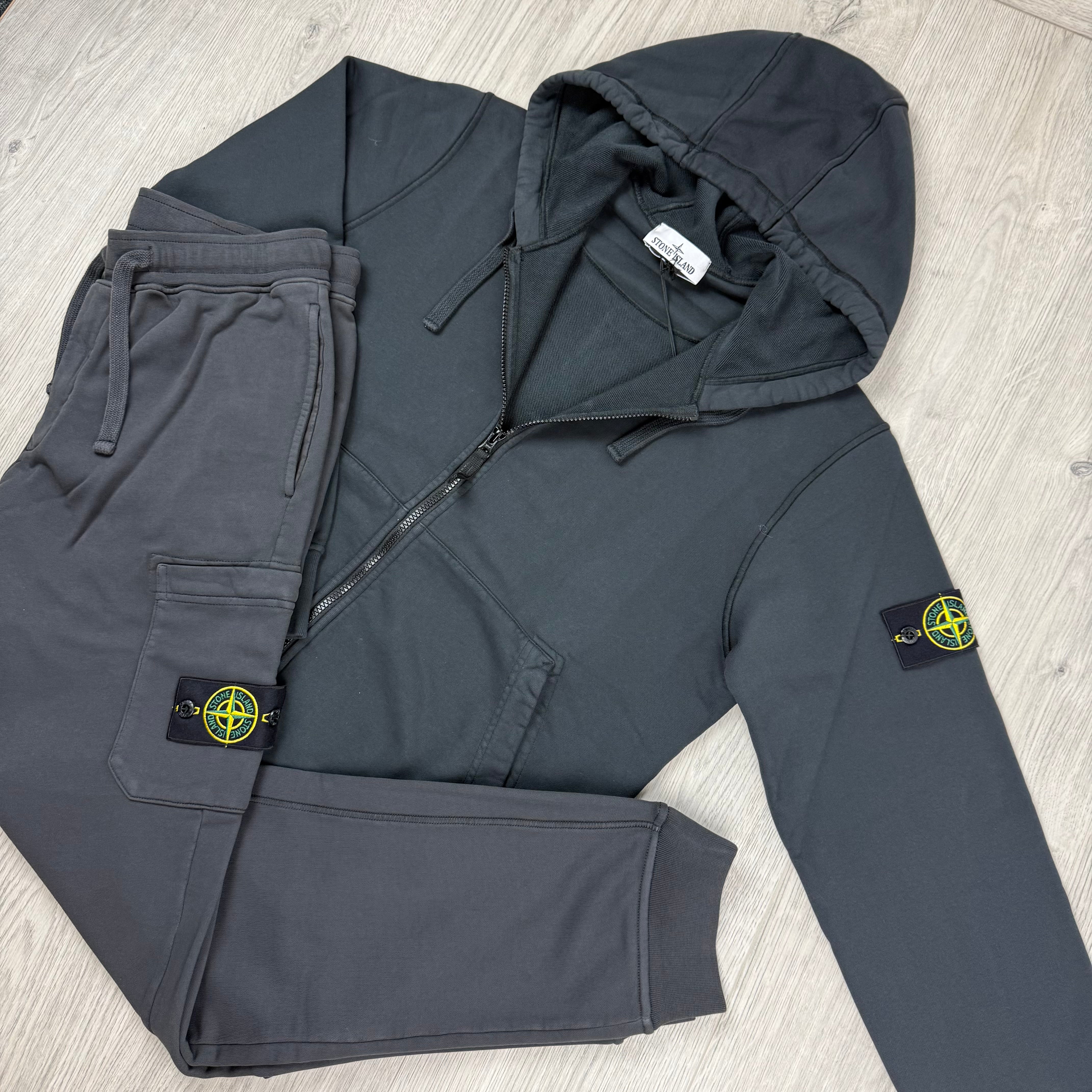 Stone Island Tracksuit - Charcoal