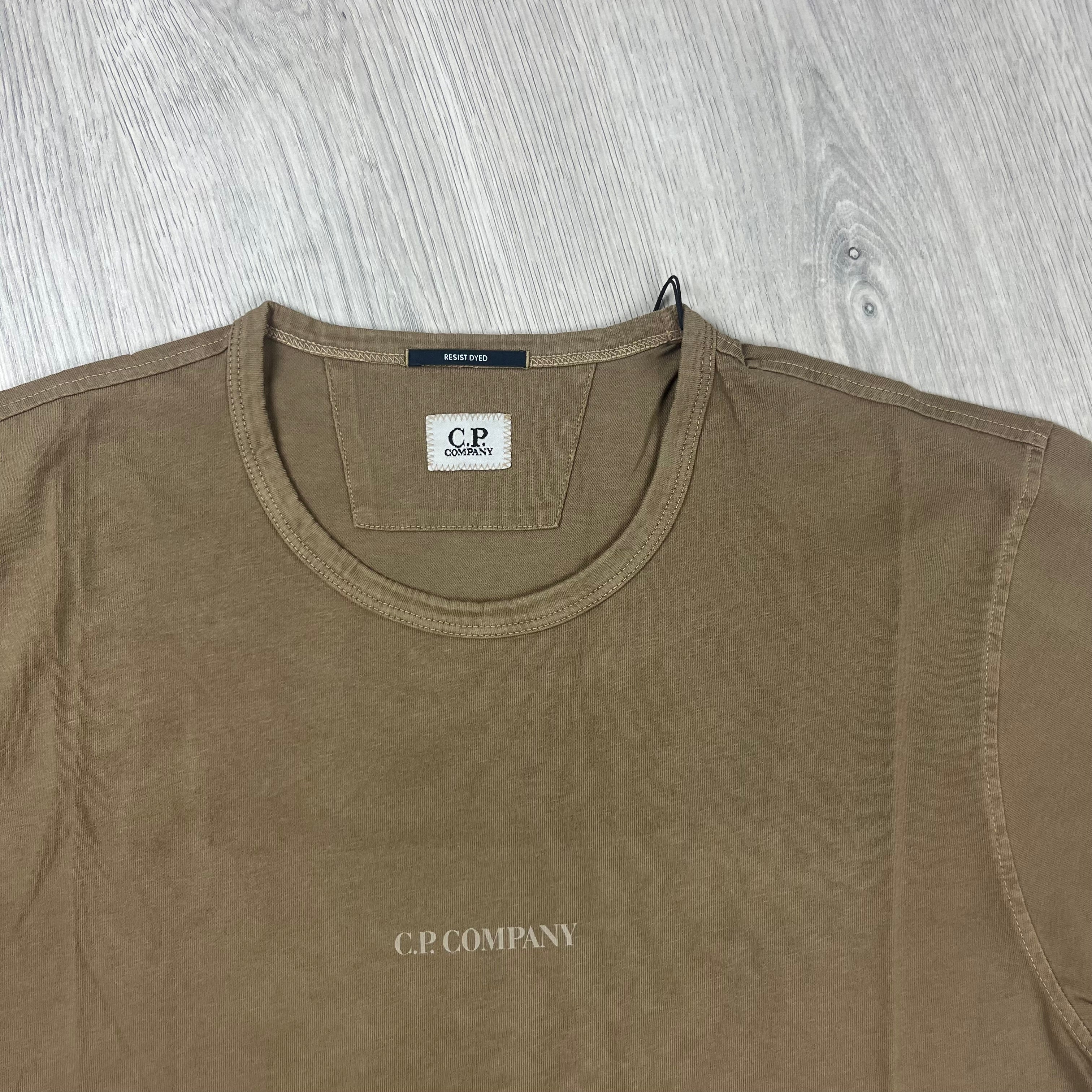 CP Company Printed T-Shirt - Brown