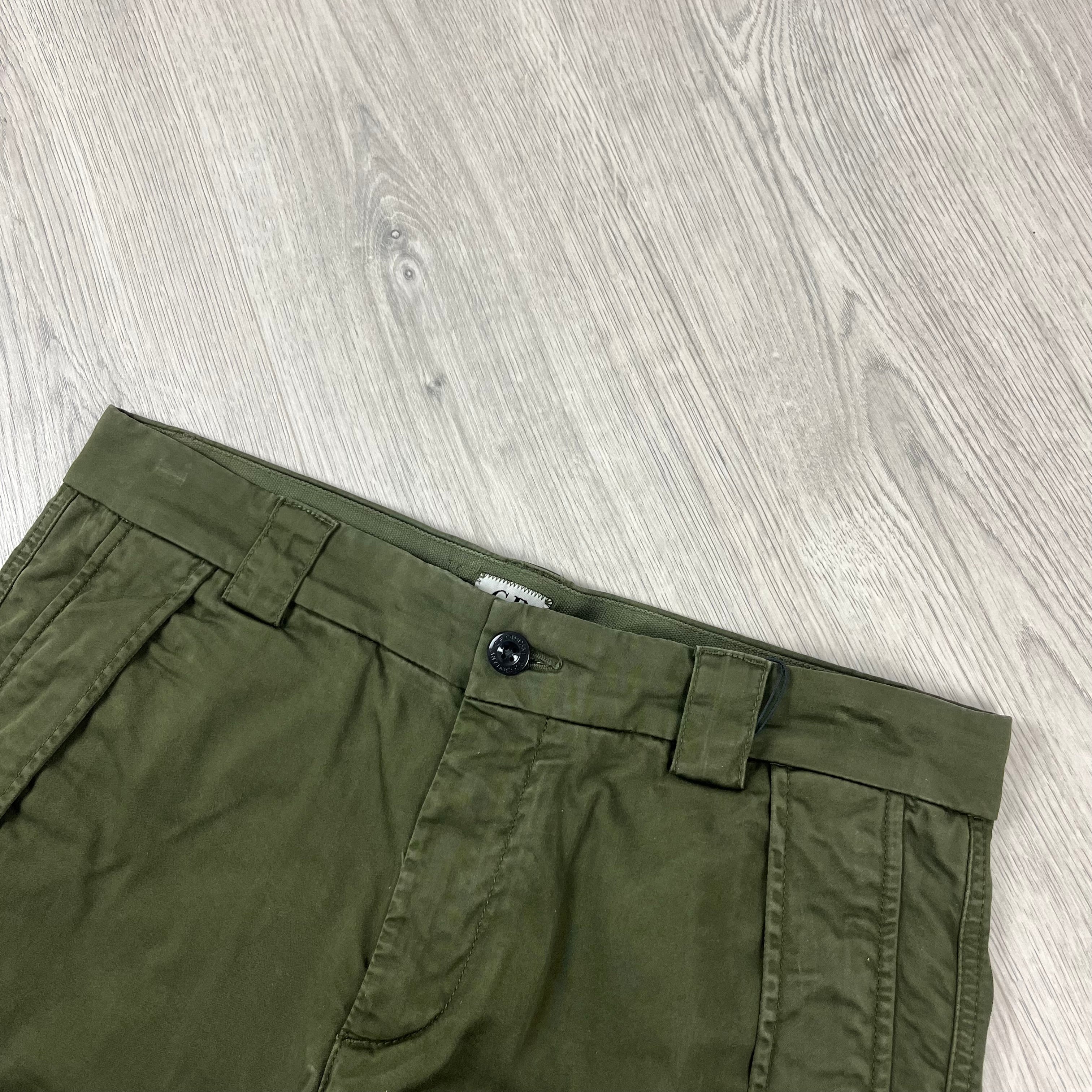 CP Company Cargo Trousers - Ivy Green