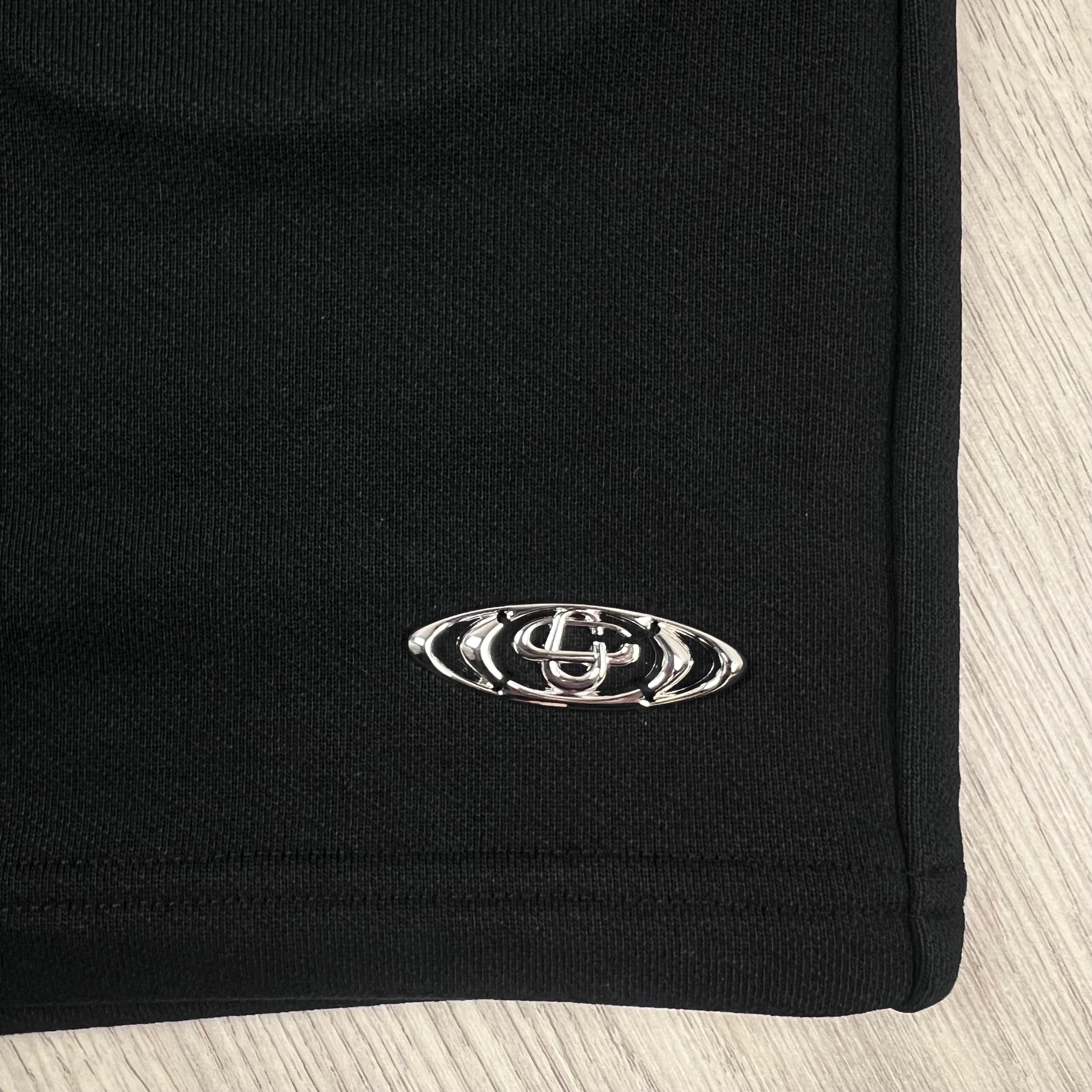 Casablanca 'Warped' Jersey Shorts - Black