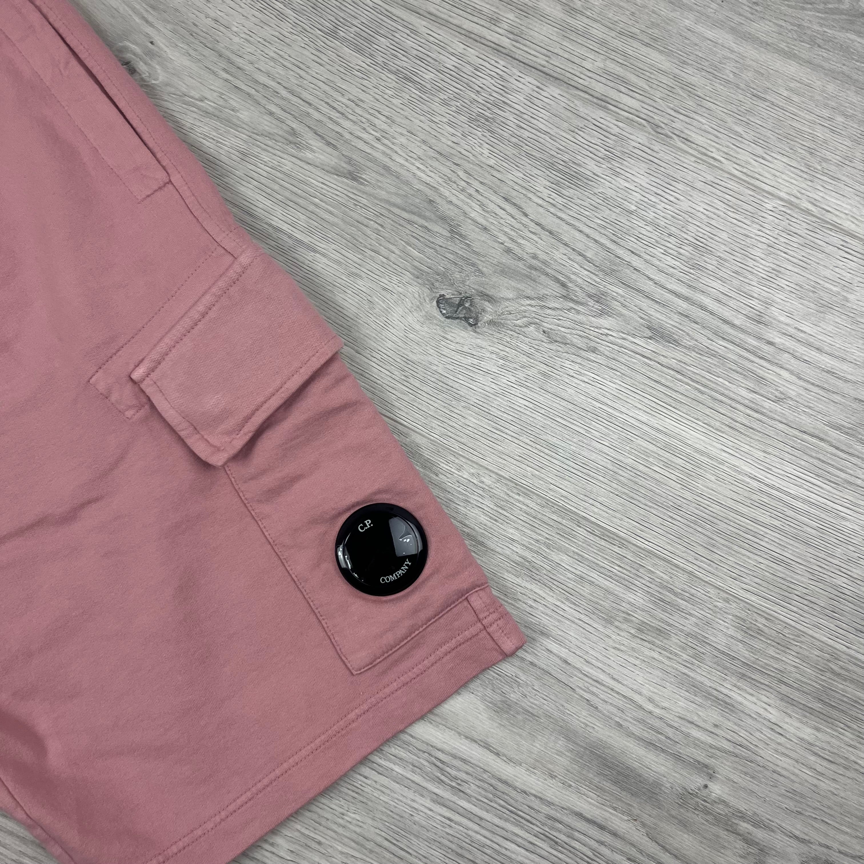 CP Company Jersey Shorts - Mauve