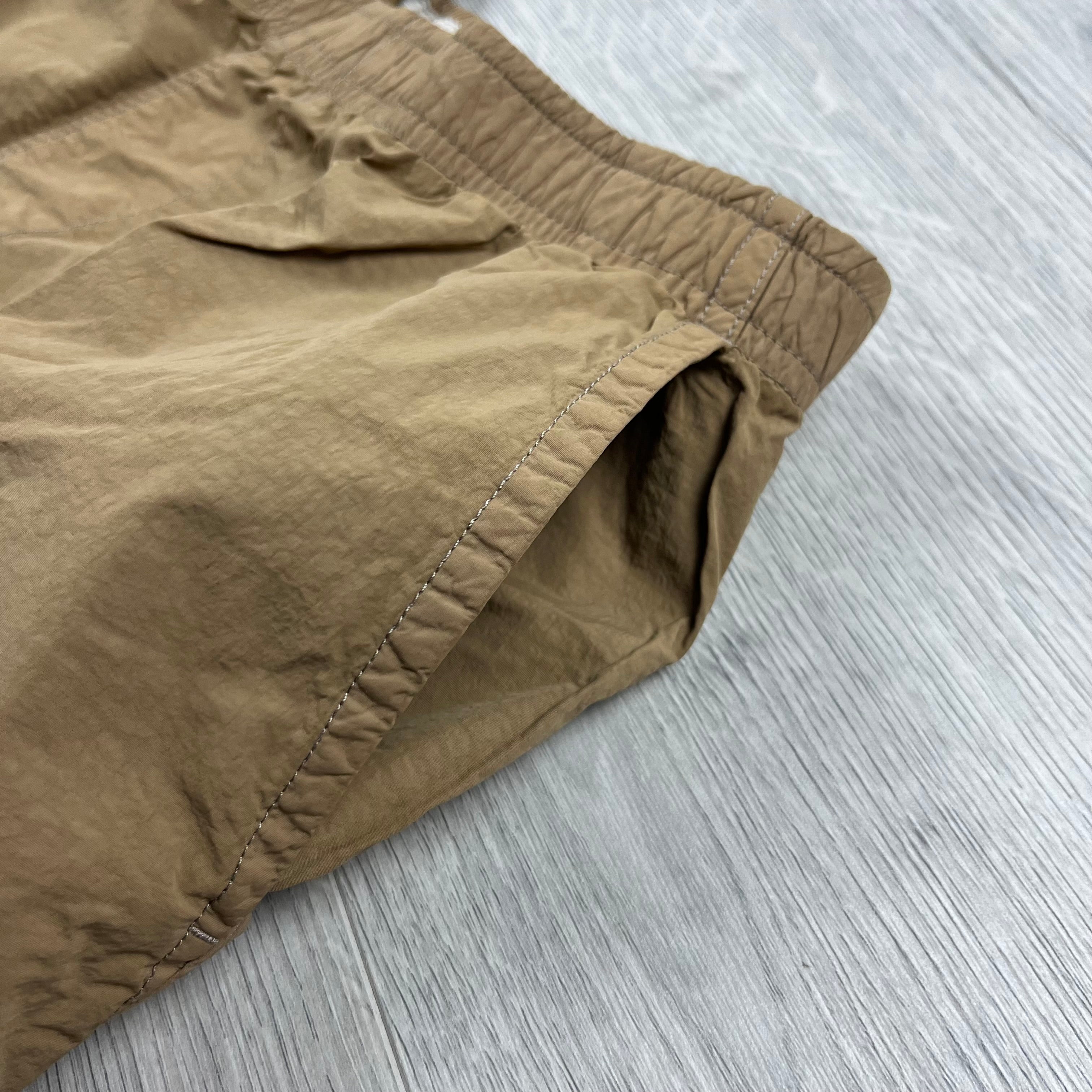 CP Company Chrome Swim Shorts - Brown