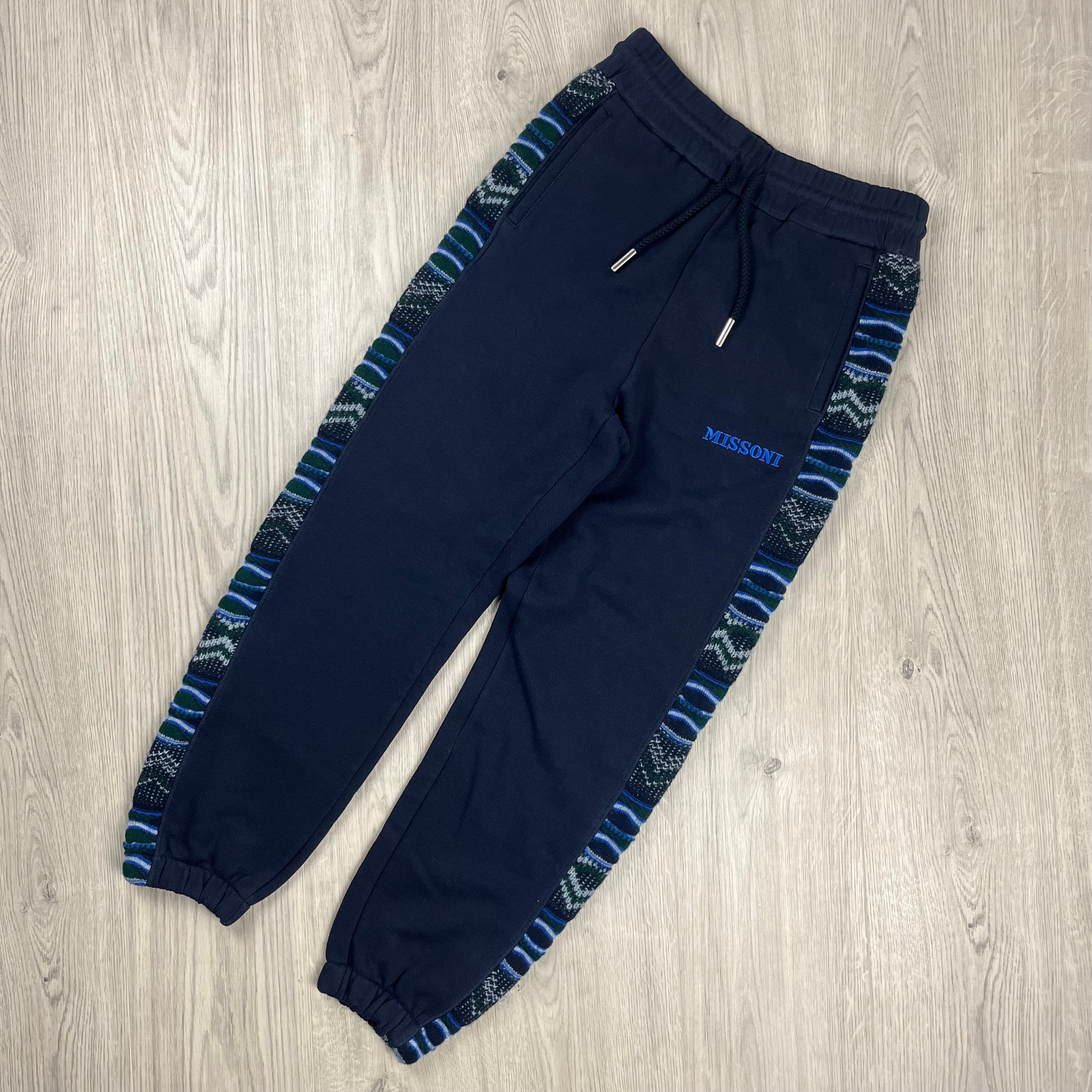 Missoni Chevron Sweatpants - Navy