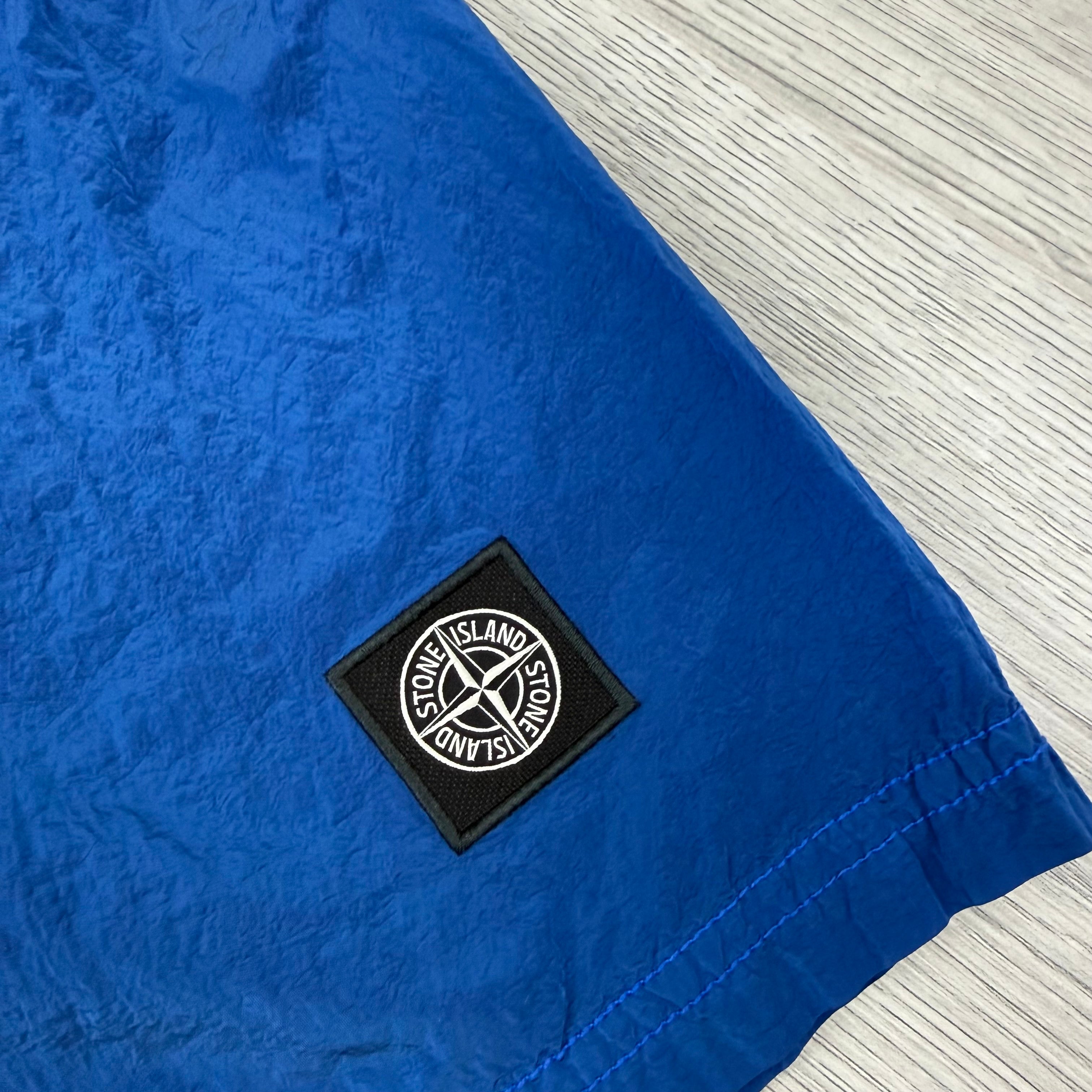 Stone Island Metal Swim Shorts - Bright Blue